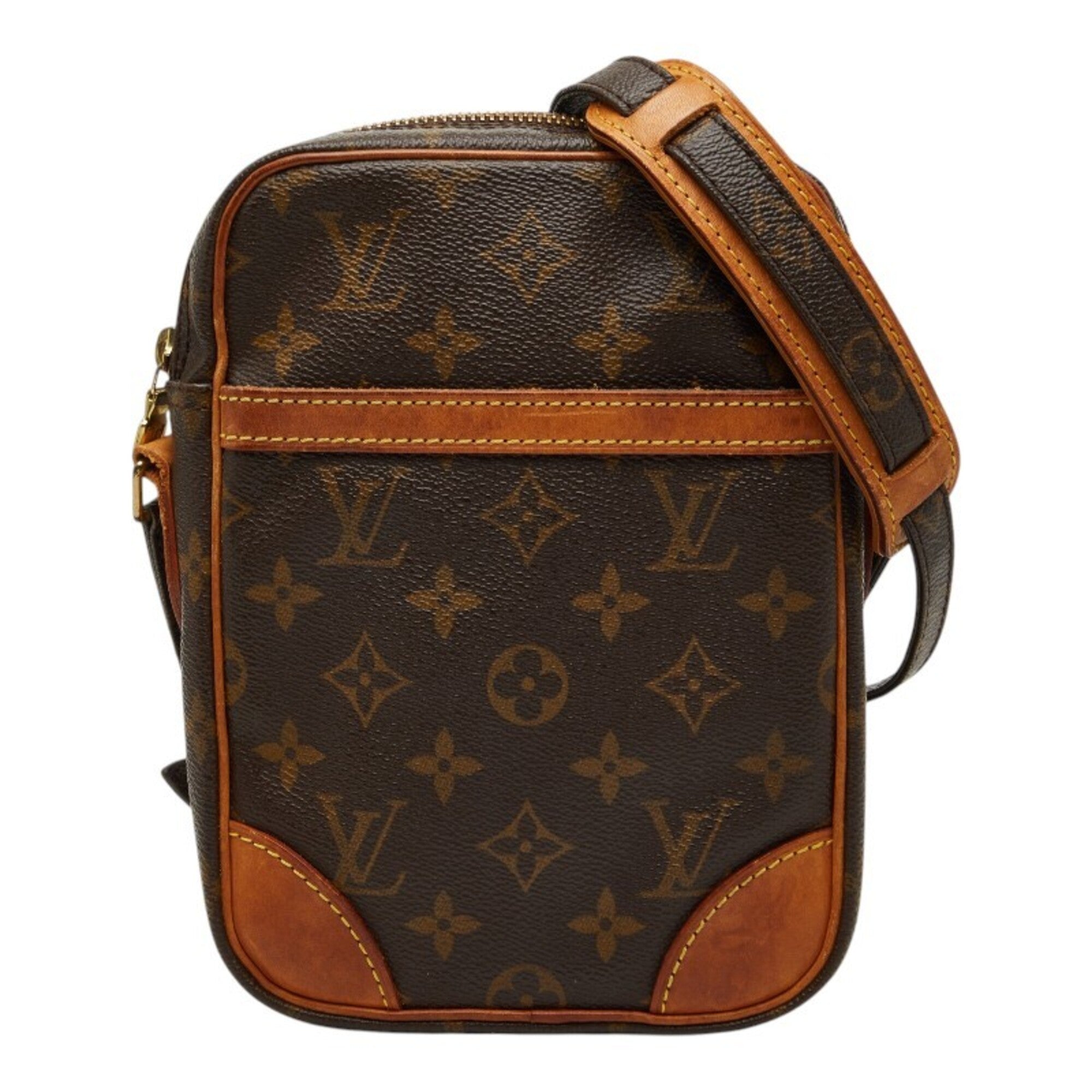 Louis Vuitton Monogram Brown Pvc Leather Shoulder Bag (Pre-Owned)