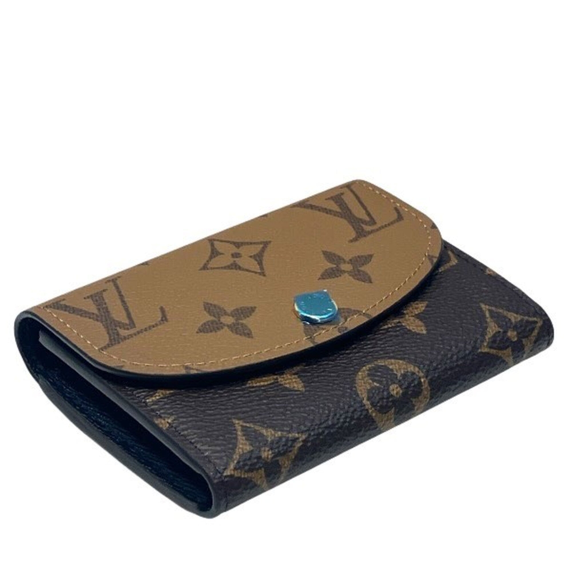 Louis Vuitton Brown Monogram Coin Purse/Coin Case (Pre-Owned)