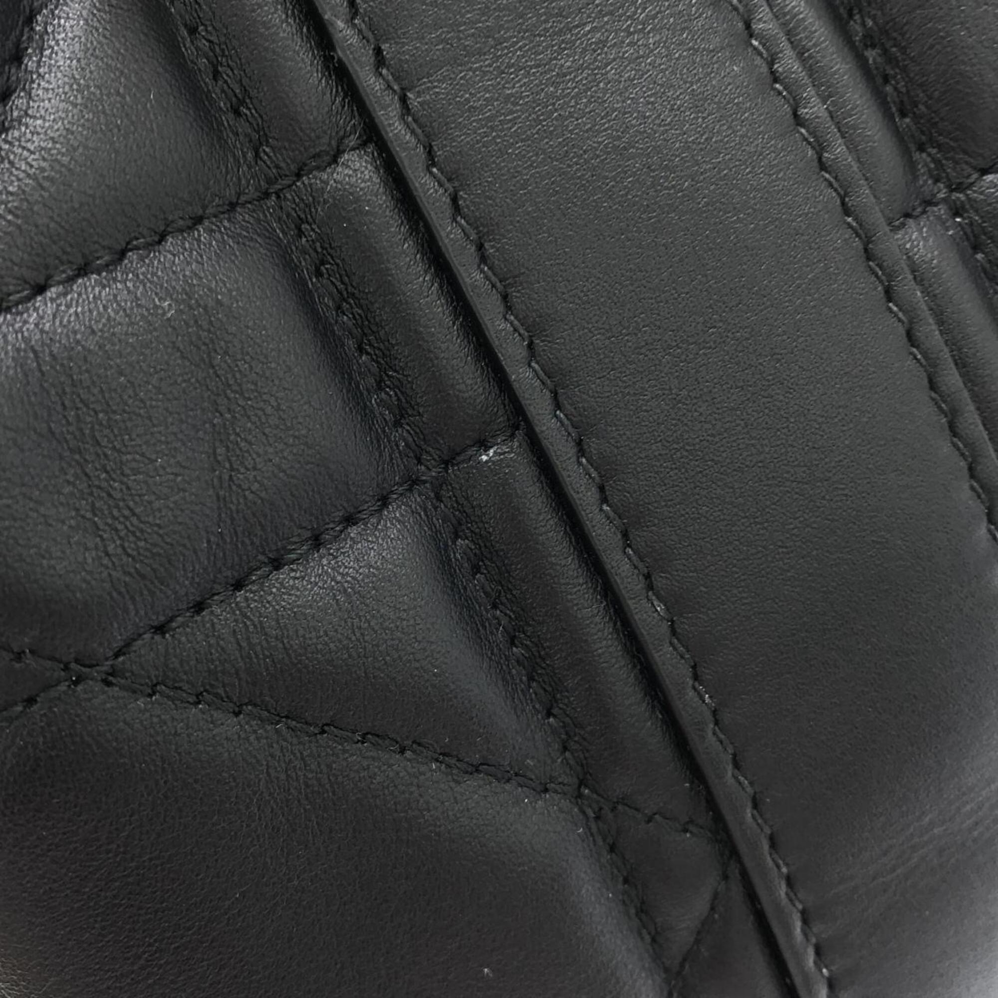 Christian Dior Black Leather Backpack (Pre-Owned)