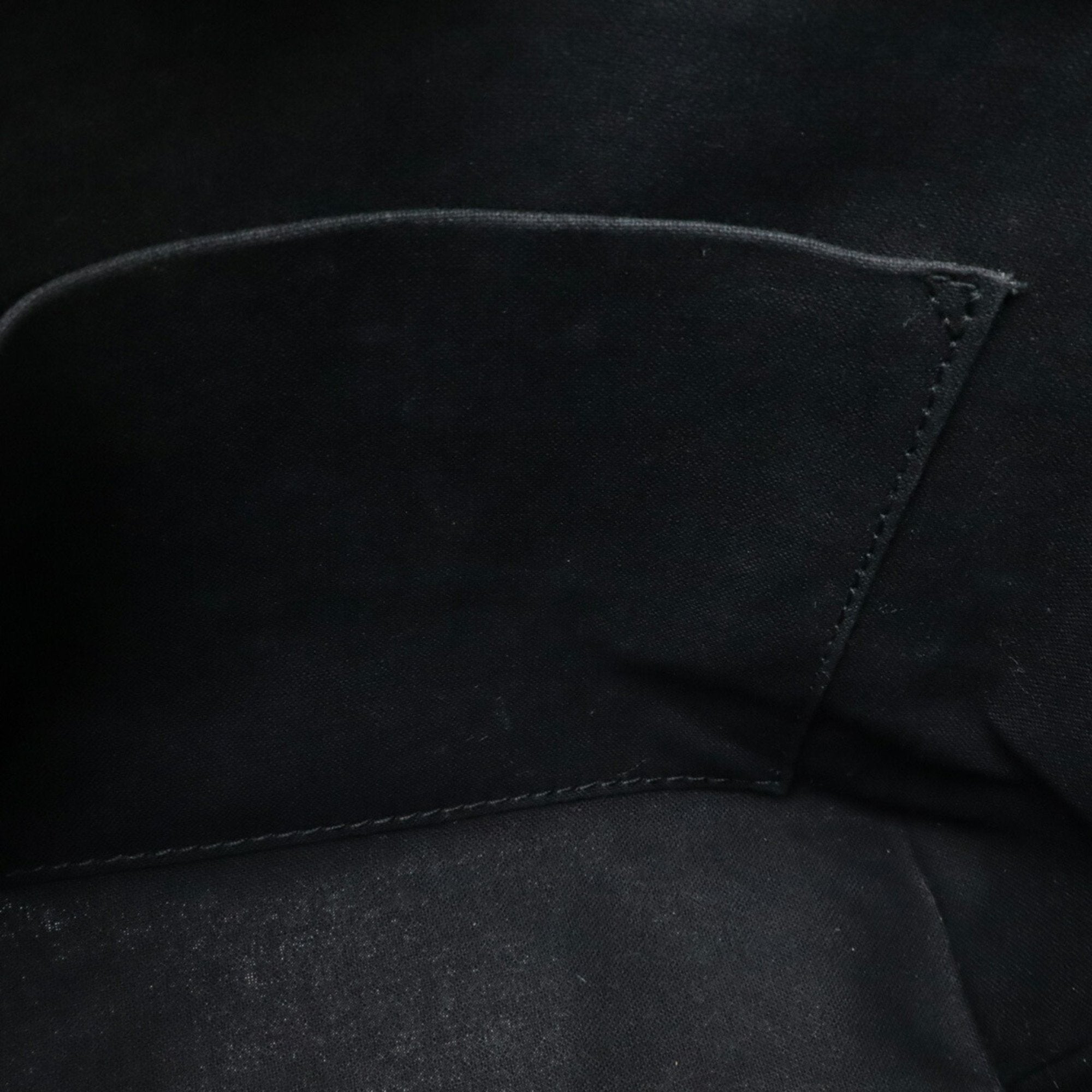 Balenciaga Black White Leather Handbag Tote Bag (Pre-Owned)