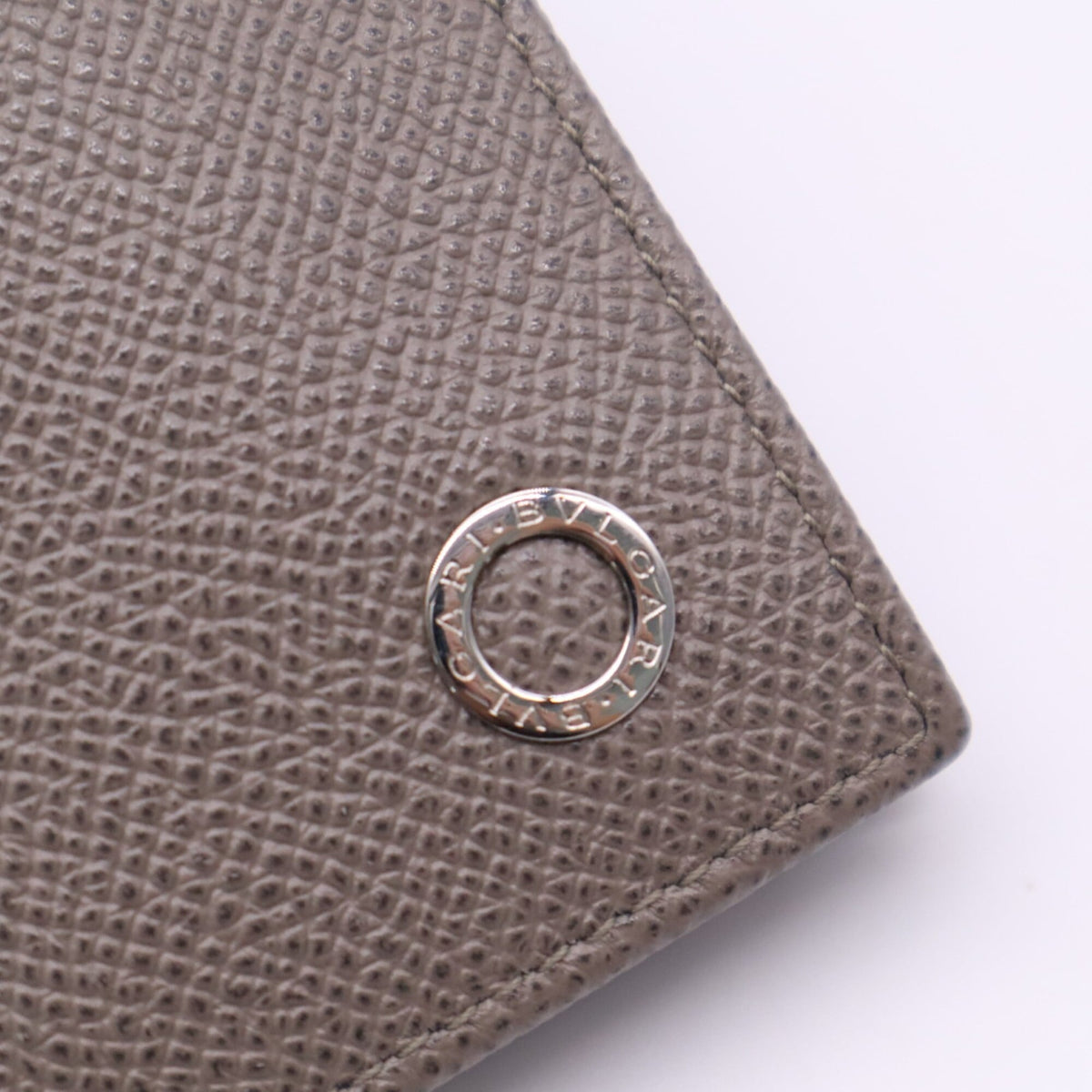 Bvlgari Bvlgari Bvlgari Grayish Long Wallet (Bi-Fold) (Pre-Owned)