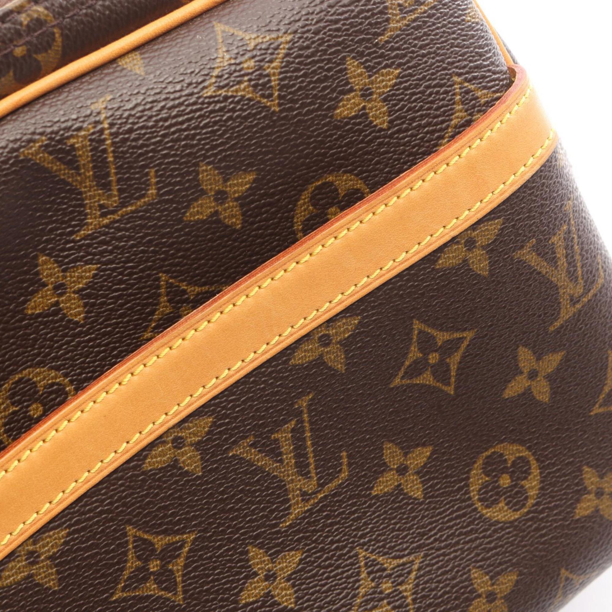 Louis Vuitton Brown Pvc Leather Handbag Shoulder Bag (Pre-Owned)