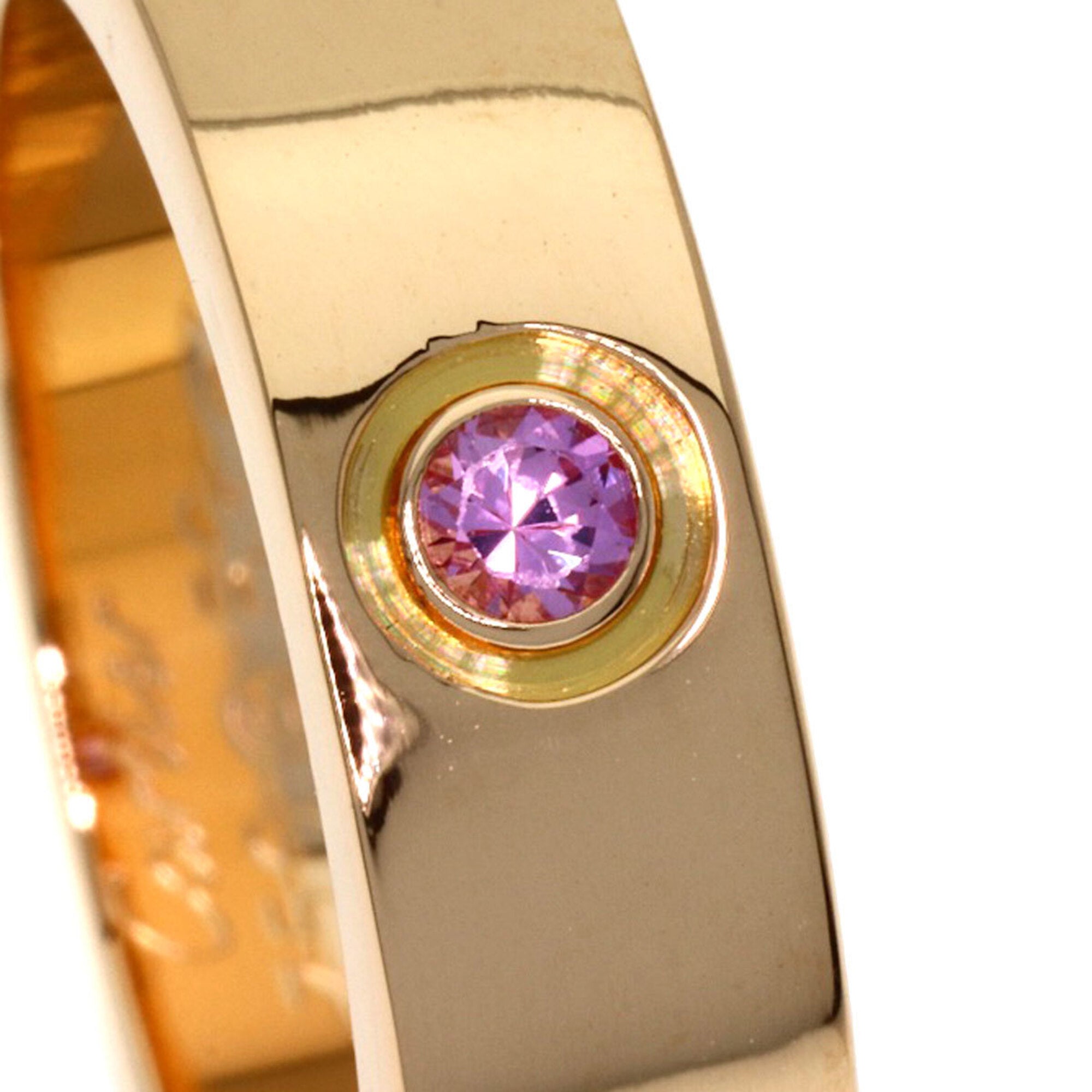 Cartier Love Pink Gold (18K) Band Ring (Pre-Owned)