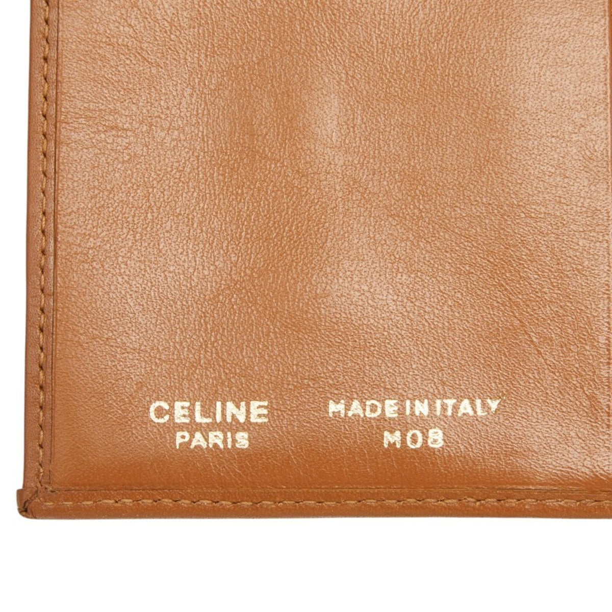 Celine Macadam Brown Pvc Leather Wallet (Bi-Fold) (Pre-Owned)