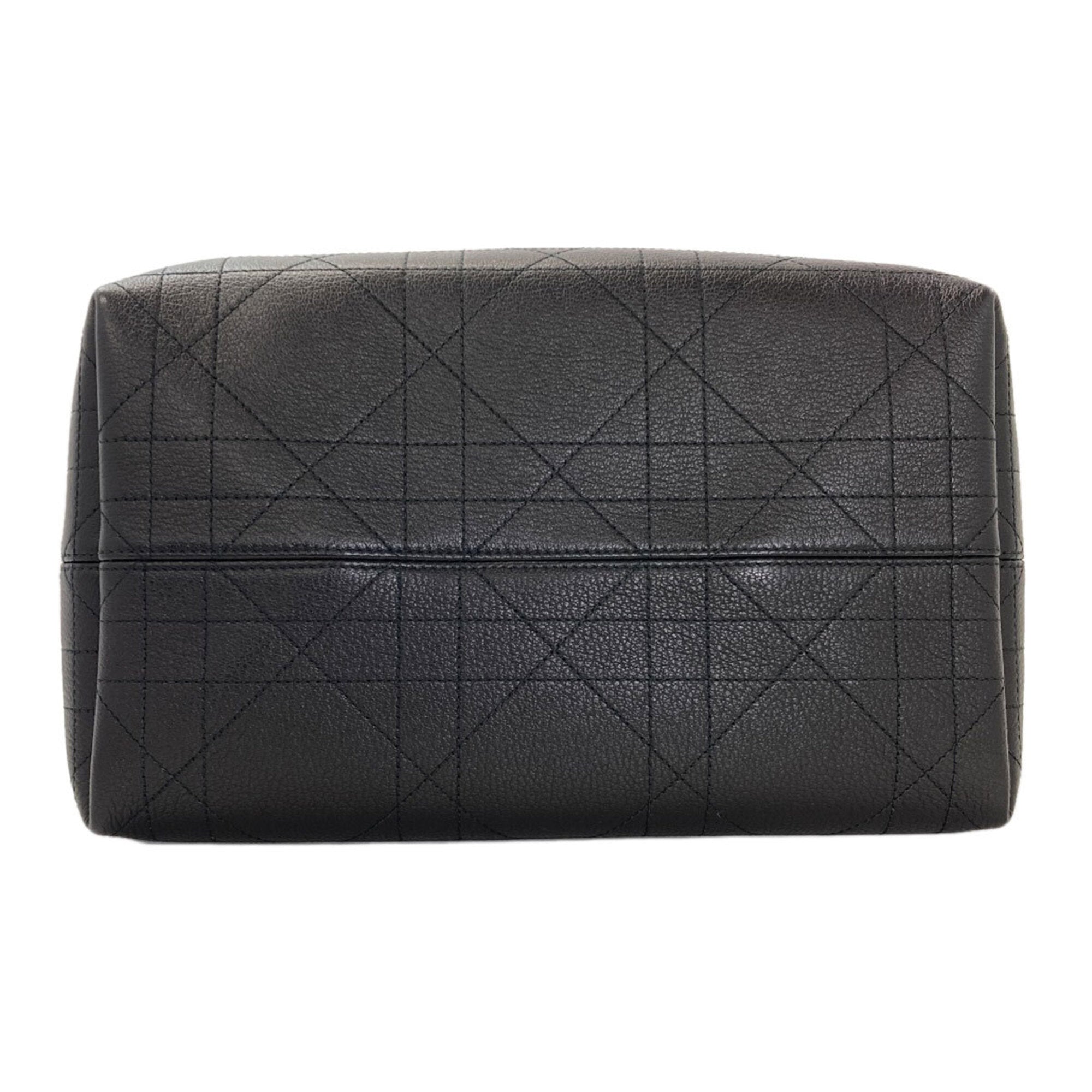 Christian Dior Black Leather Handbag (Pre-Owned)