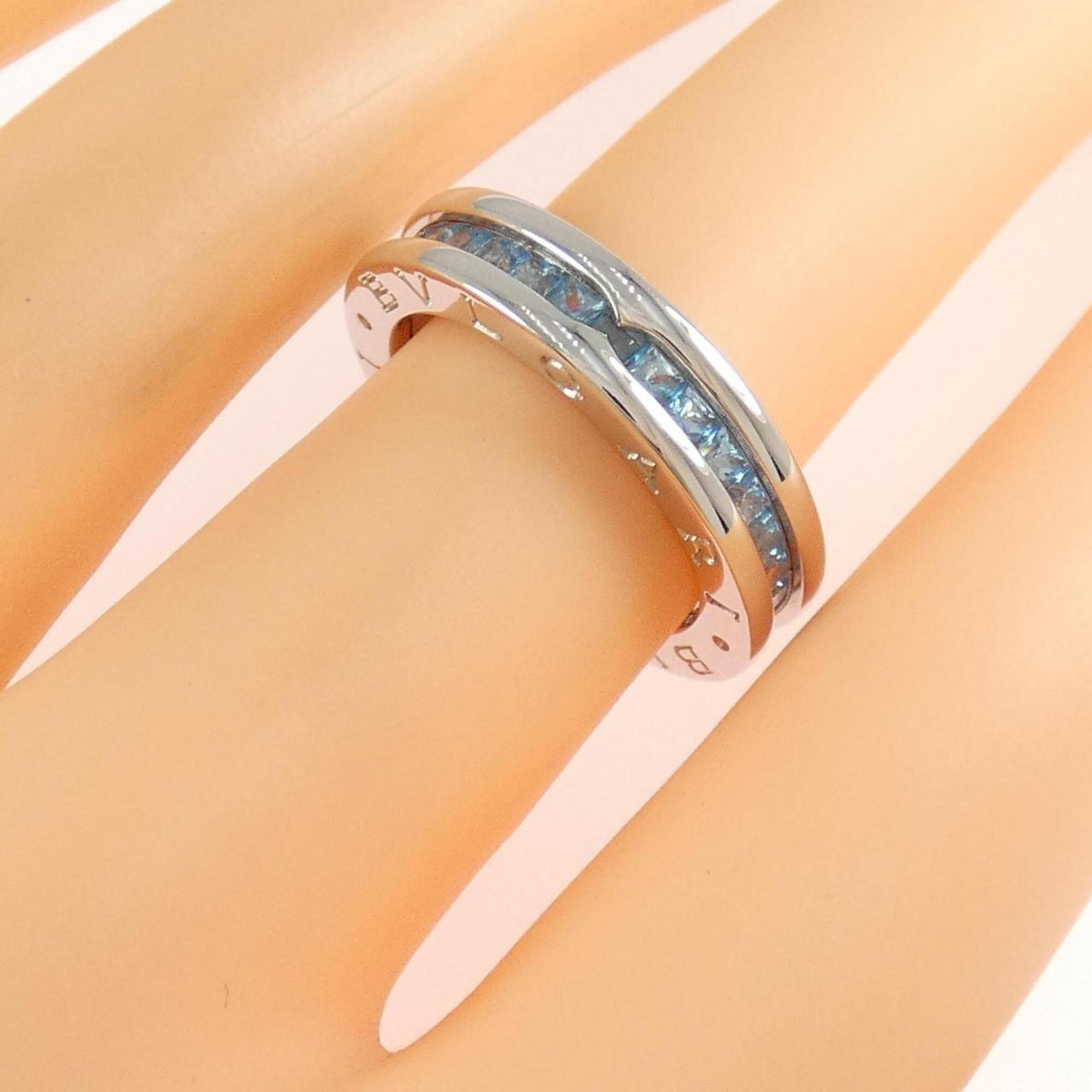 Bvlgari White Gold White Gold (18K) Band Ring (Pre-Owned)