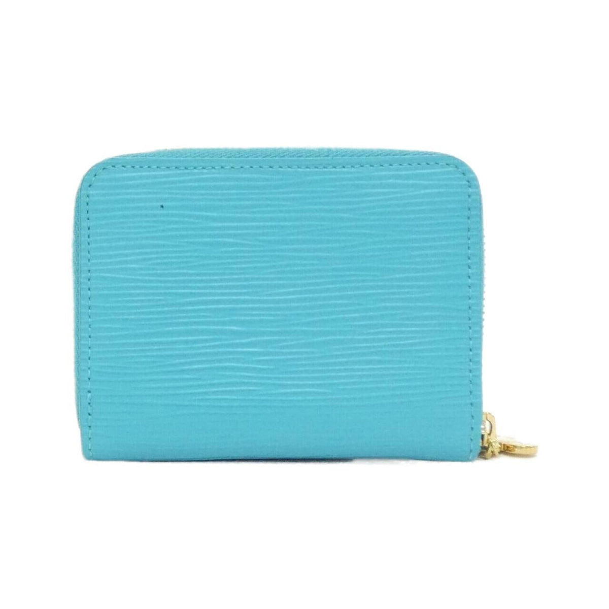 Louis Vuitton Blue Leather Coin Purse/Coin Case (Pre-Owned)