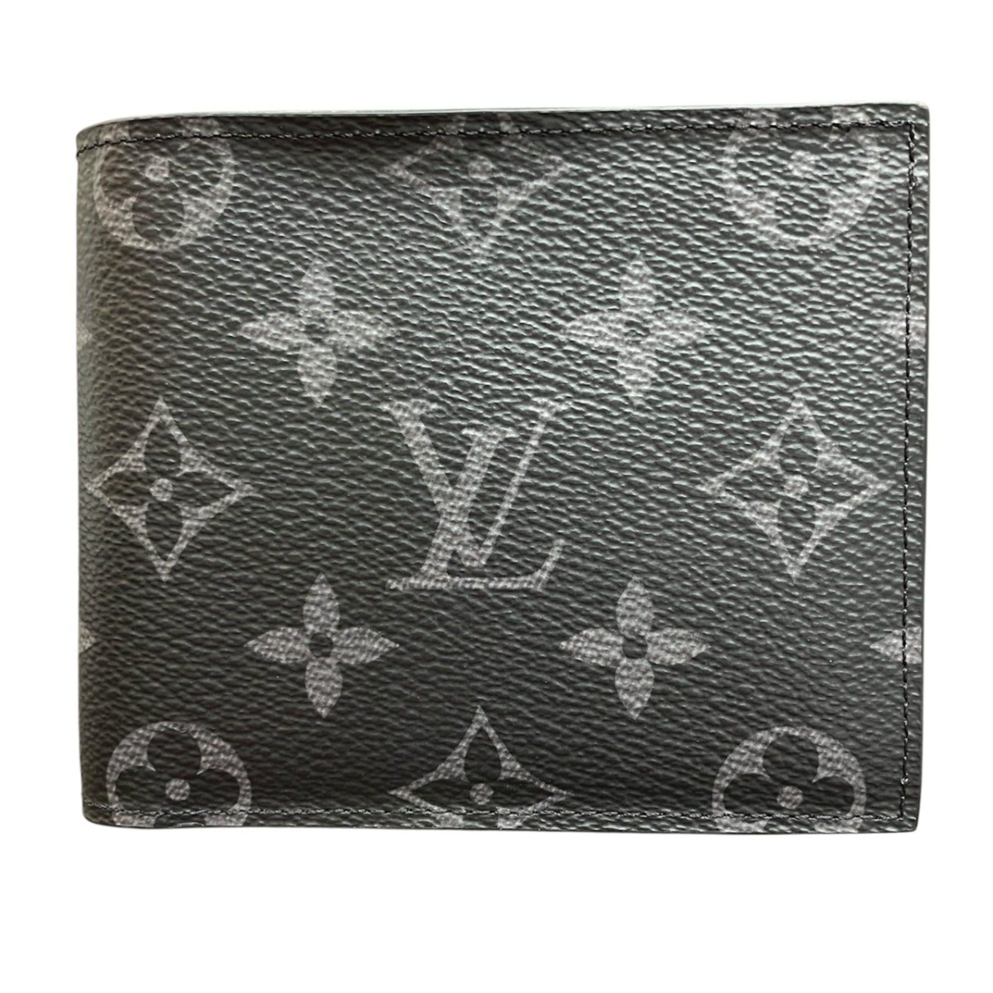Louis Vuitton Black Monogram Eclipse Wallet (Bi-Fold) (Pre-Owned)