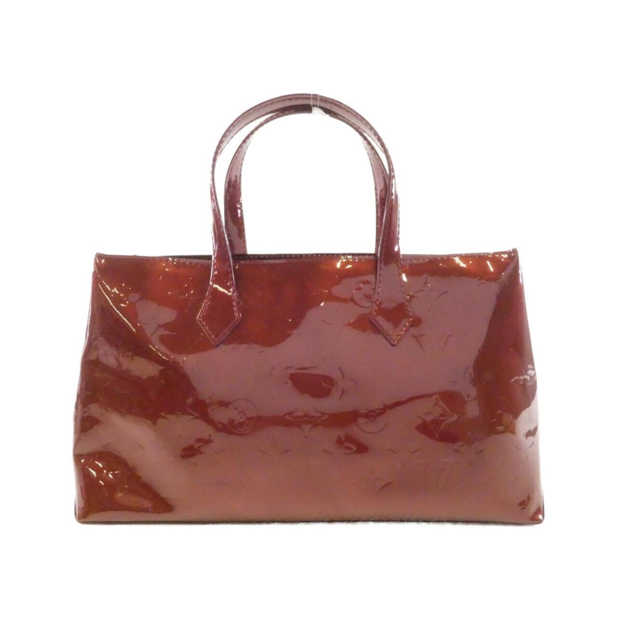 Louis Vuitton Rouge Fauviste Leather Handbag (Pre-Owned)