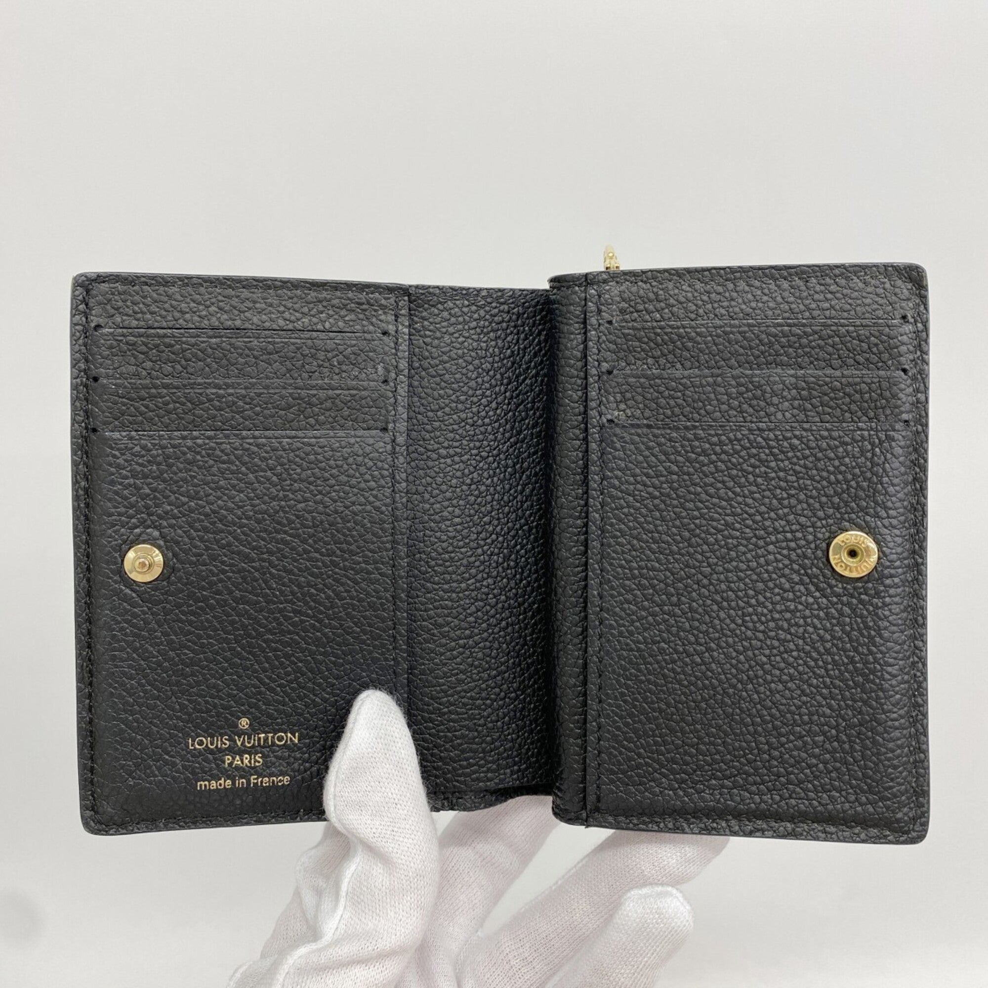 Louis Vuitton Noir Wallet (Bi-Fold) (Pre-Owned)