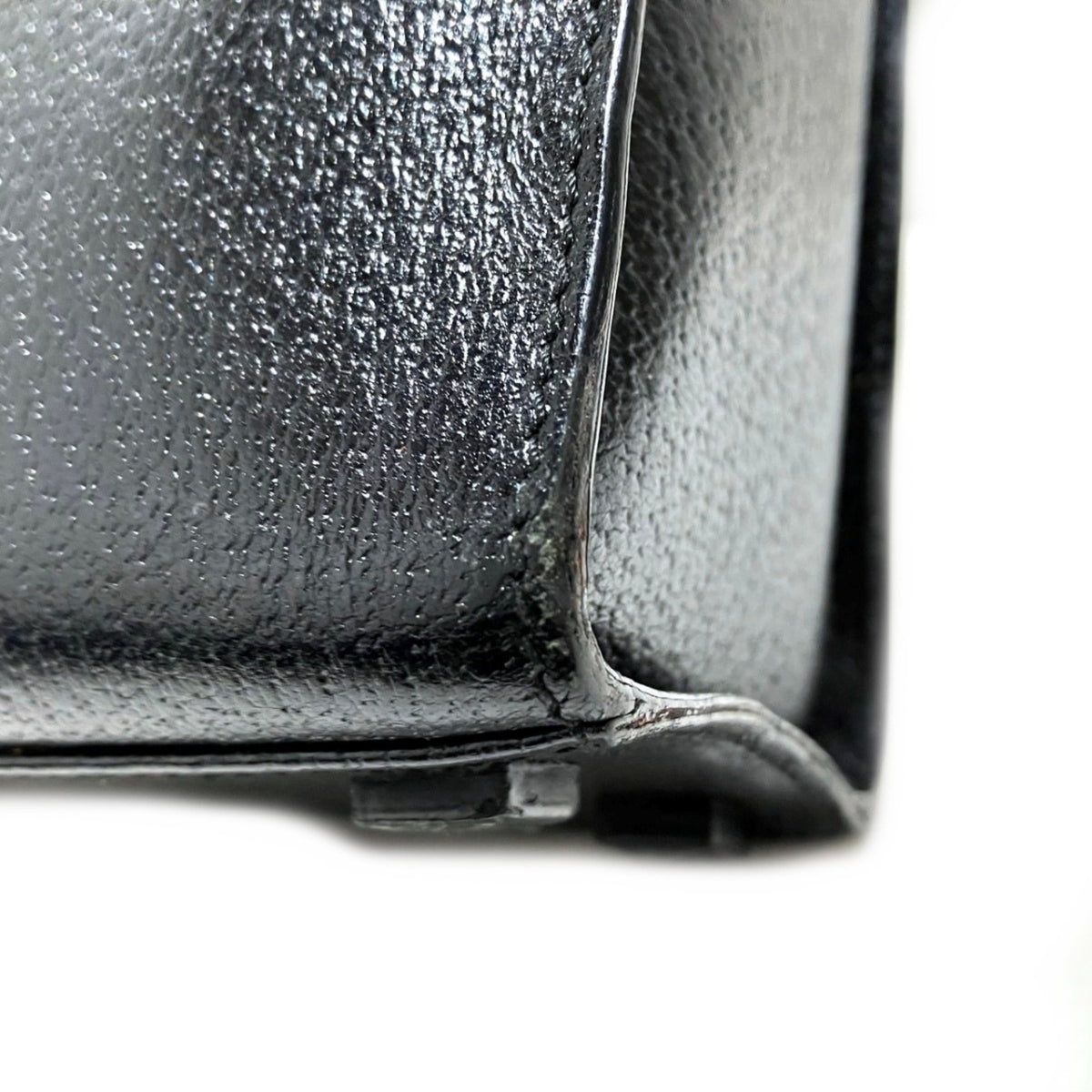 Gucci Black Bamboo Leather Handbag (Pre-Owned)