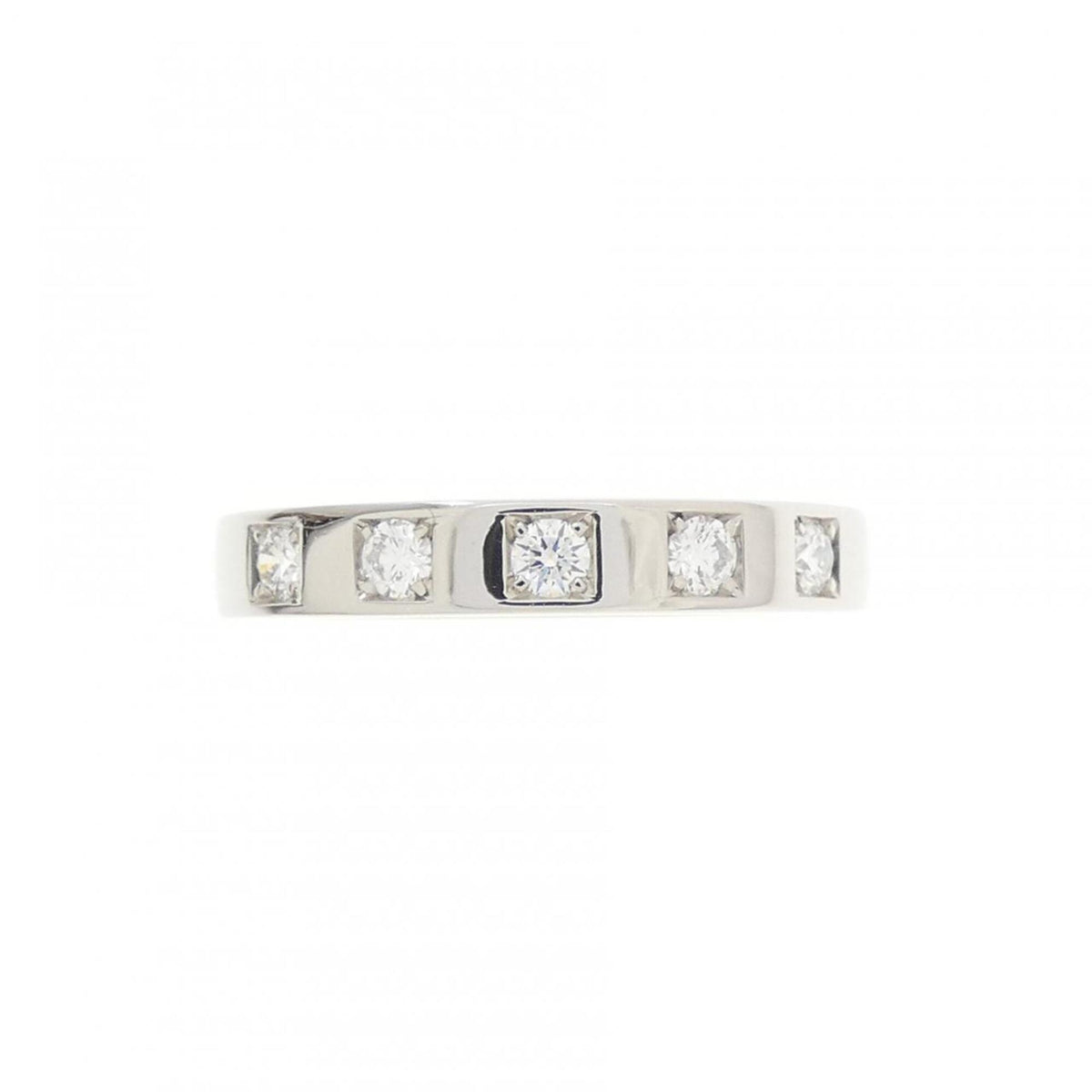 Bvlgari Platinum Platinum 950 Band Ring (Pre-Owned)