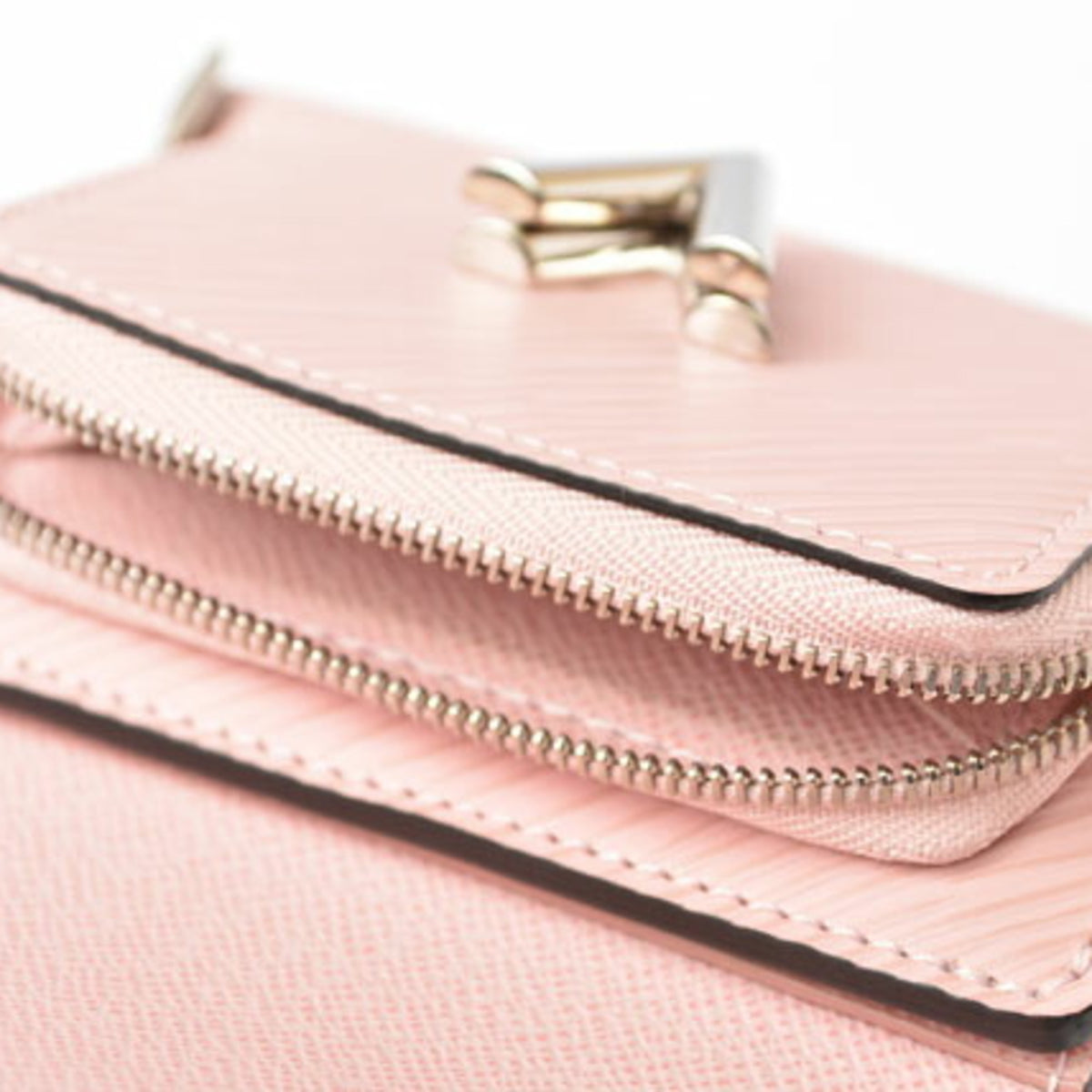 Louis Vuitton Epi Rose Ballerine Epi Leather Wallet (Tri-Fold) (Pre-Owned)
