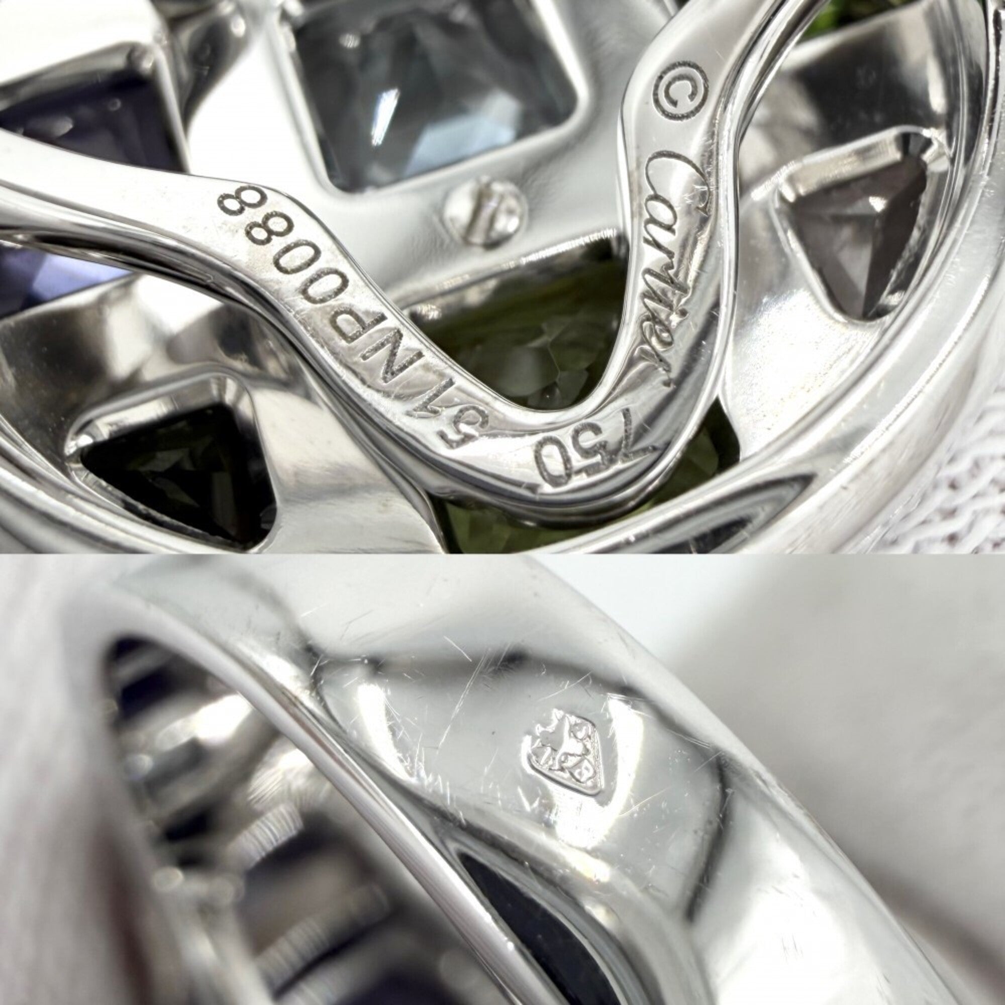Cartier White Gold (18K) Band Ring (Pre-Owned)