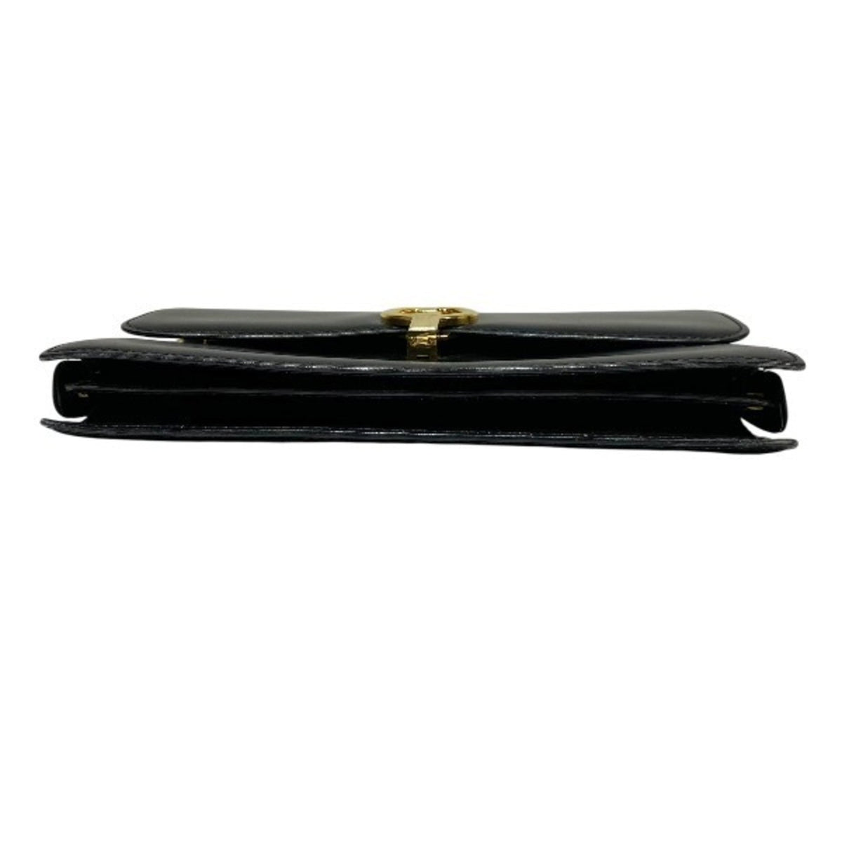 Gucci Black Leather Handbag Shoulder Bag (Pre-Owned)
