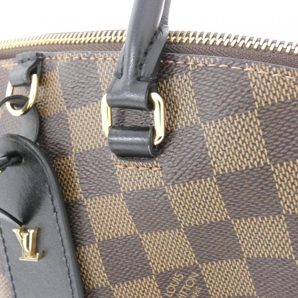 Louis Vuitton Ebene Coated Canvas Handbag (Pre-Owned)