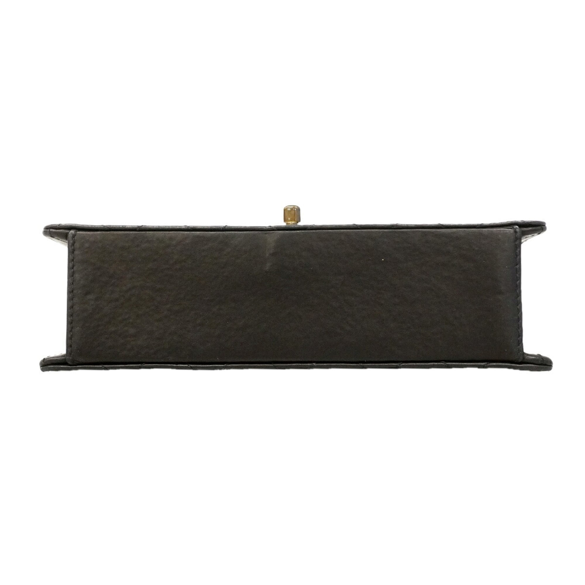 Chanel Black Leather Shoulder Bag (Pre-Owned)