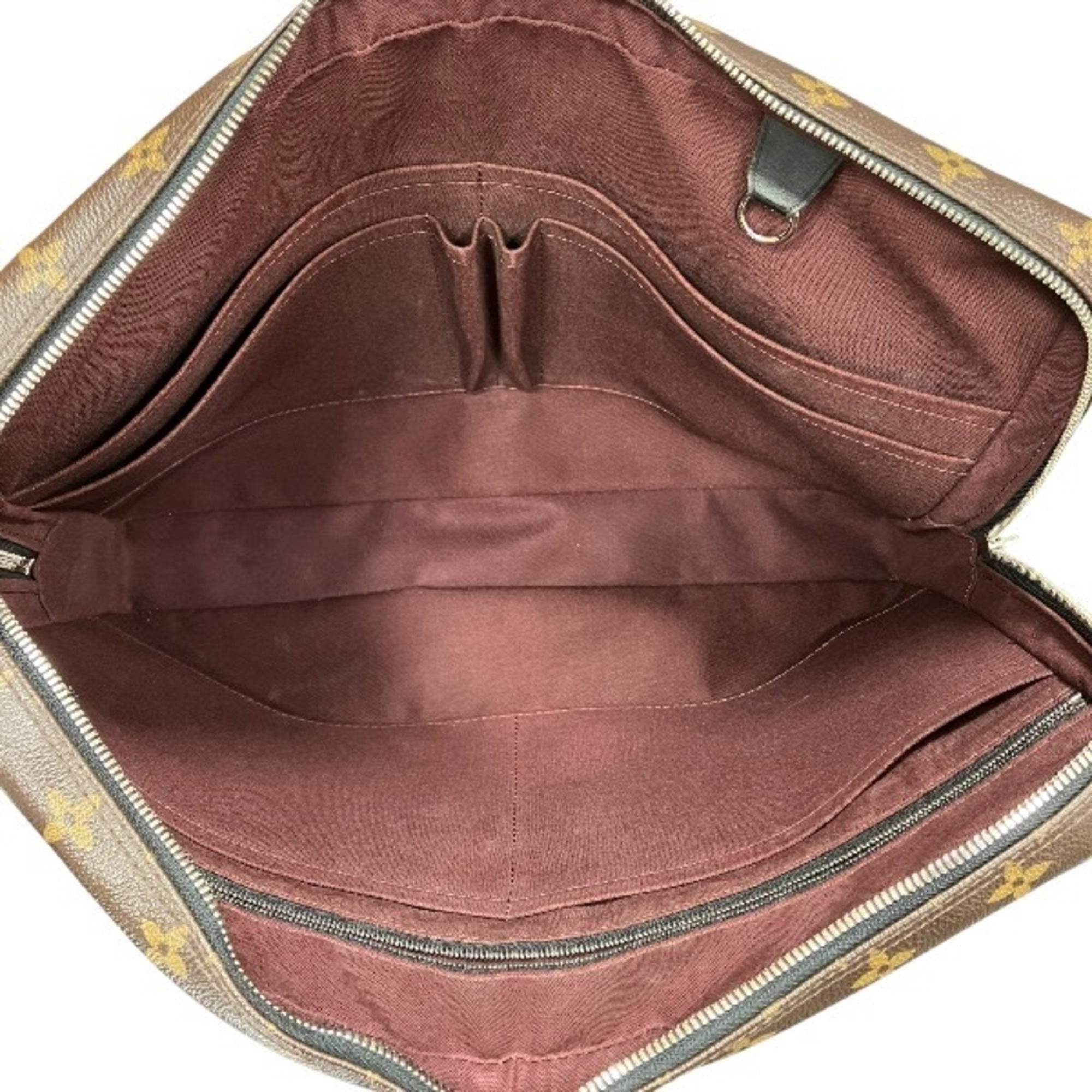 Louis Vuitton Brown Monogram Canvas Pvc Coated Canvas Handbag (Pre-Owned)