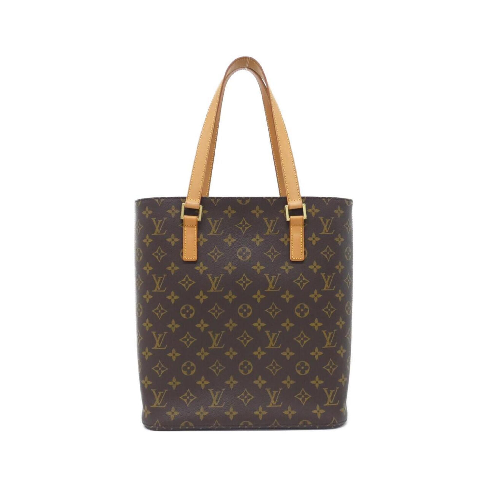 Louis Vuitton Monogram Marron Coated Canvas Handbag (Pre-Owned)
