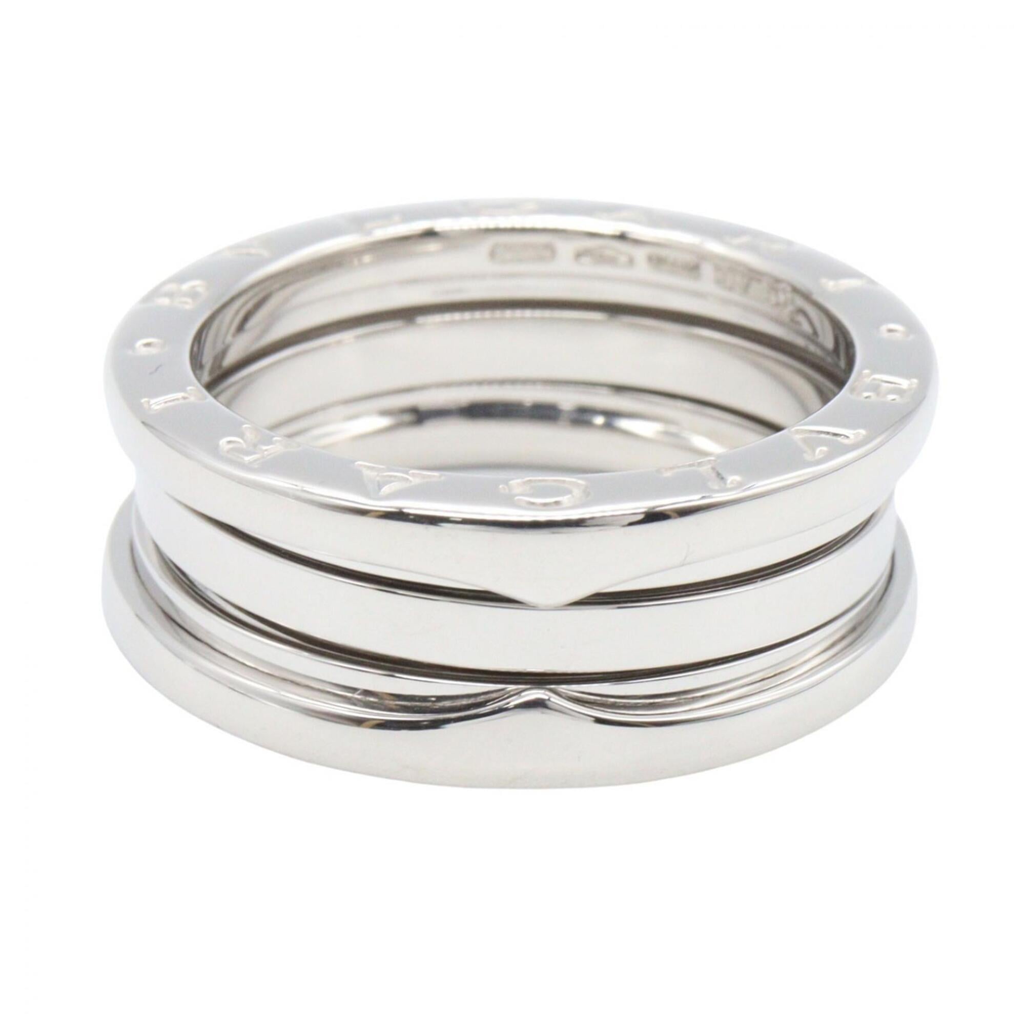 Bvlgari Silver White Gold (18K) Band Ring (Pre-Owned)