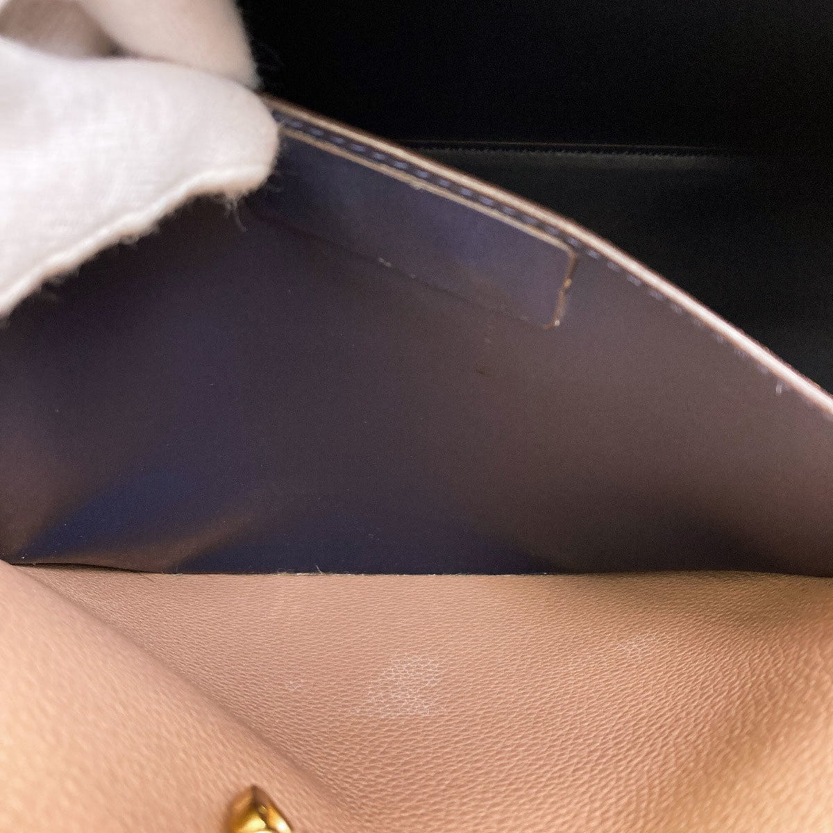 Tory Burch Beige Leather Tote Bag (Pre-Owned)