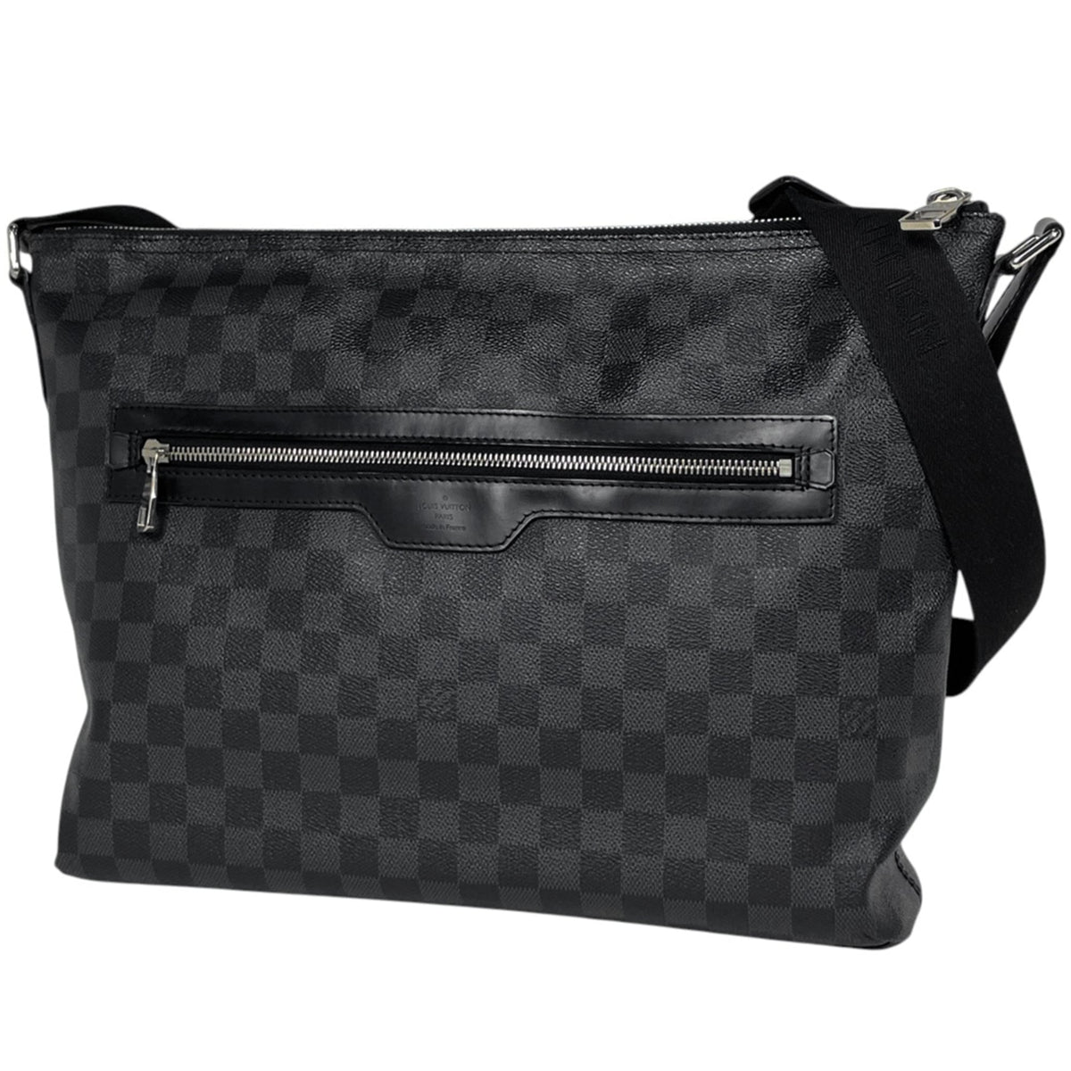 Louis Vuitton Black Damier Graphite Shoulder Bag (Pre-Owned)