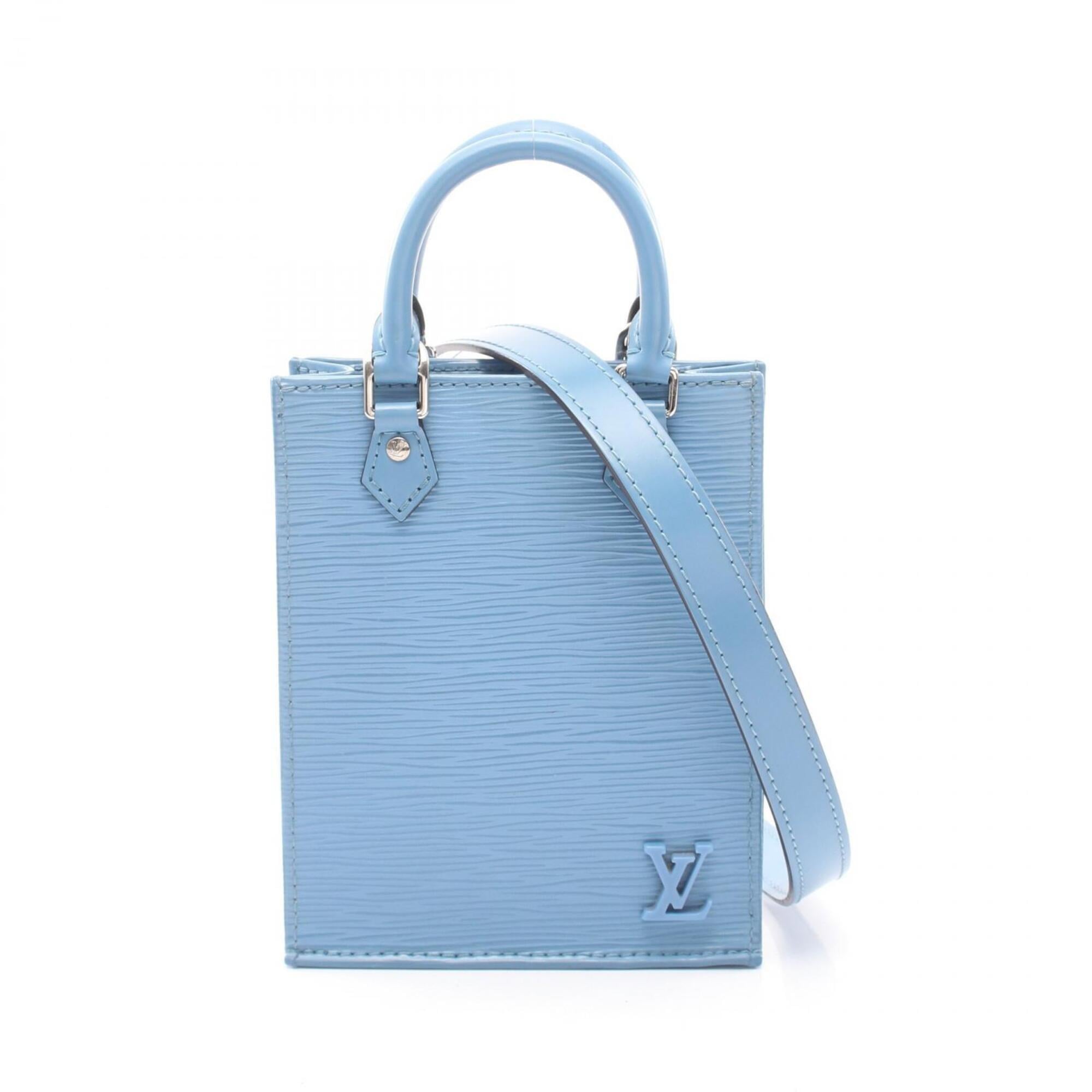 Louis Vuitton Blue Epi Leather Handbag (Pre-Owned)