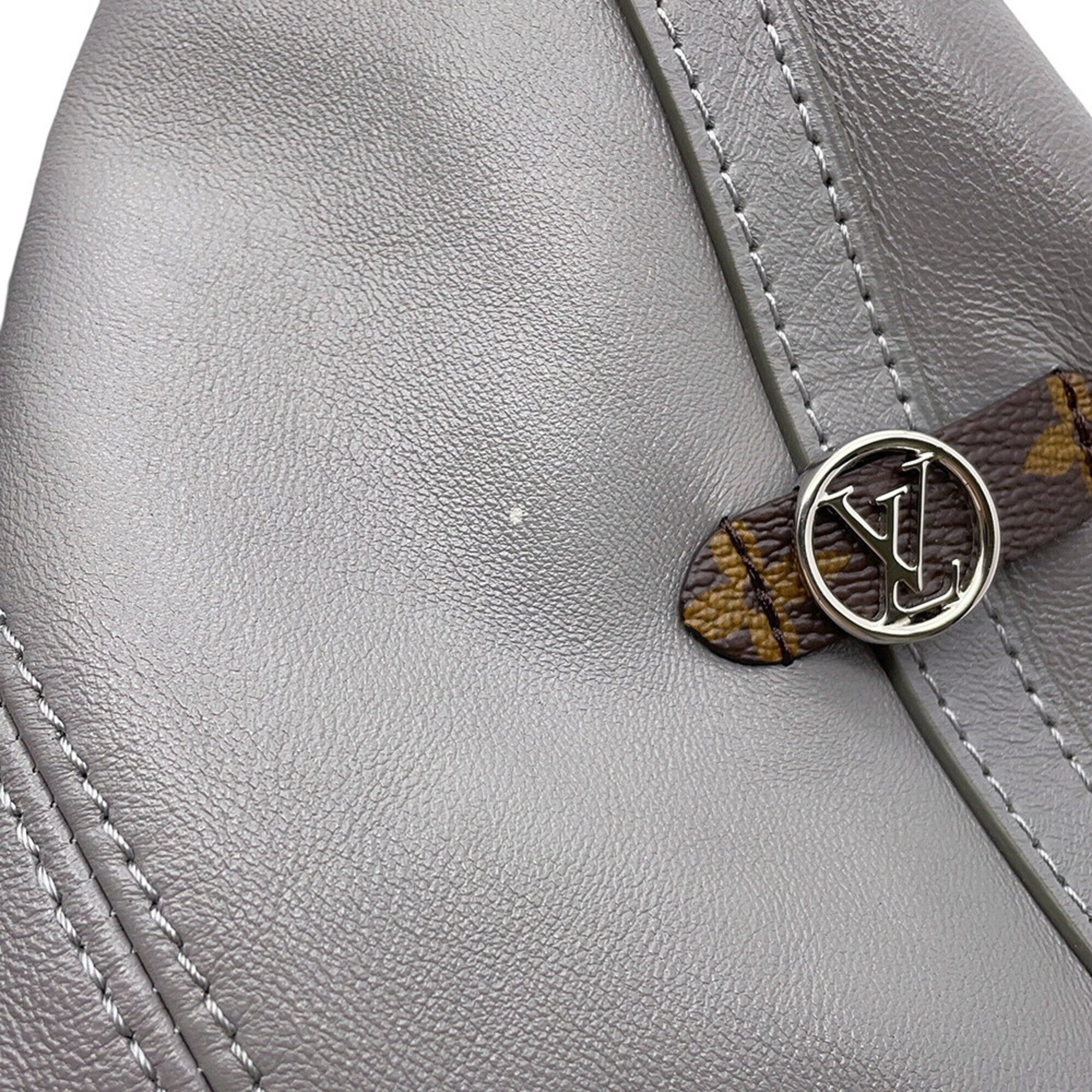 Louis Vuitton Gray Or Handbag Pouch Shoulder Bag (Pre-Owned)