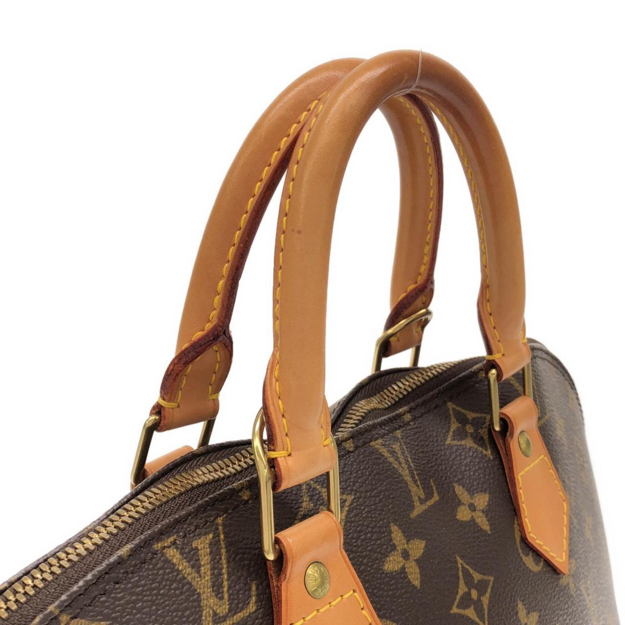 Louis Vuitton Marron Coated Canvas Handbag (Pre-Owned)
