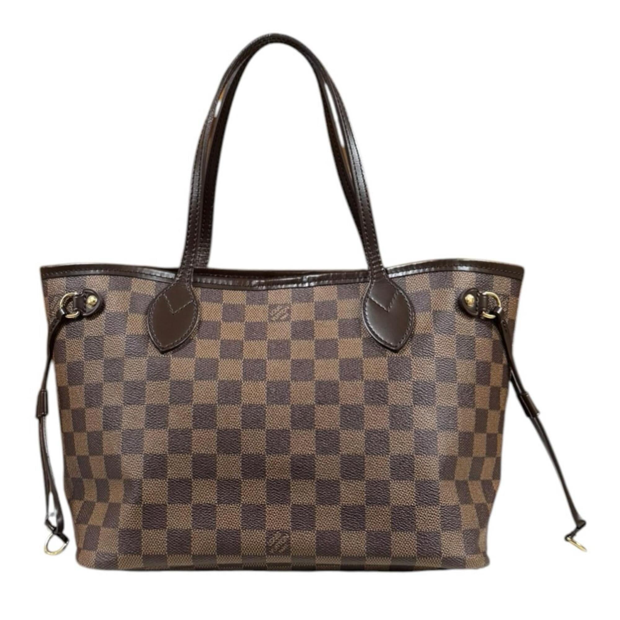 Louis Vuitton Damier Brown Damier Canvas Tote Bag (Pre-Owned)