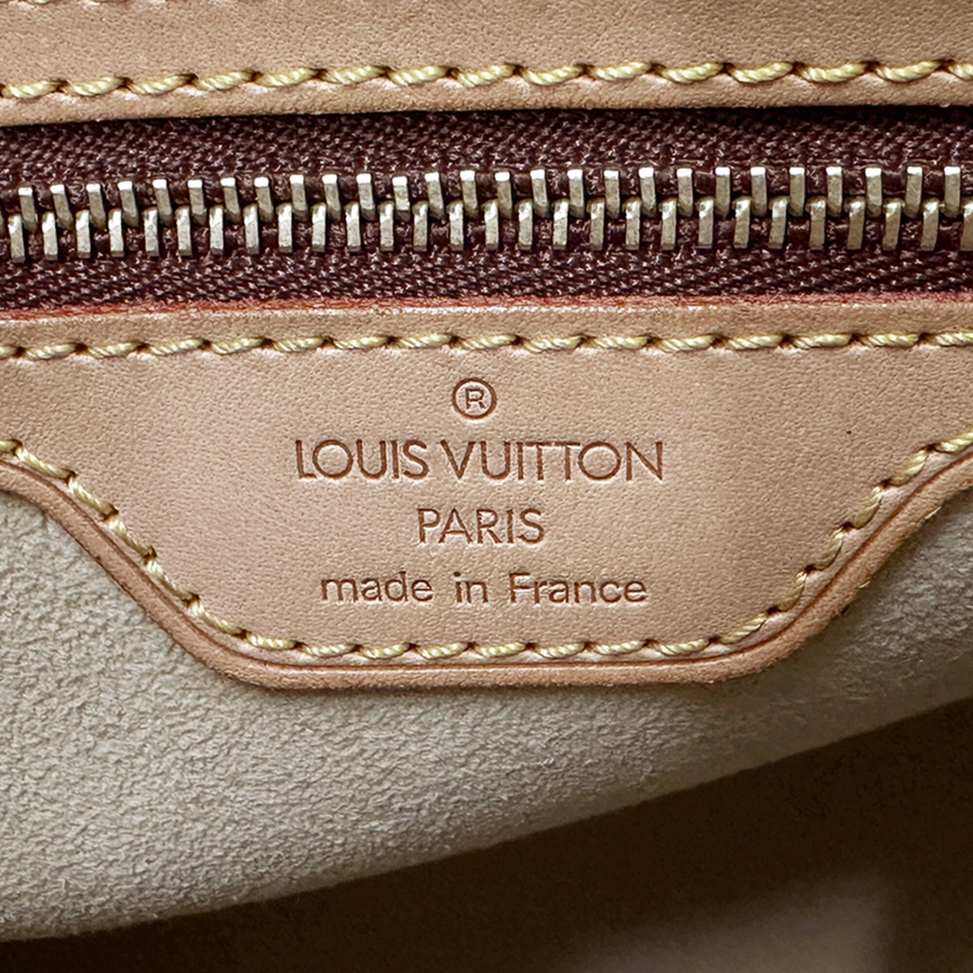 Louis Vuitton Brown Galle Monogram Monogram Handbag Shoulder Bag (Pre-Owned)