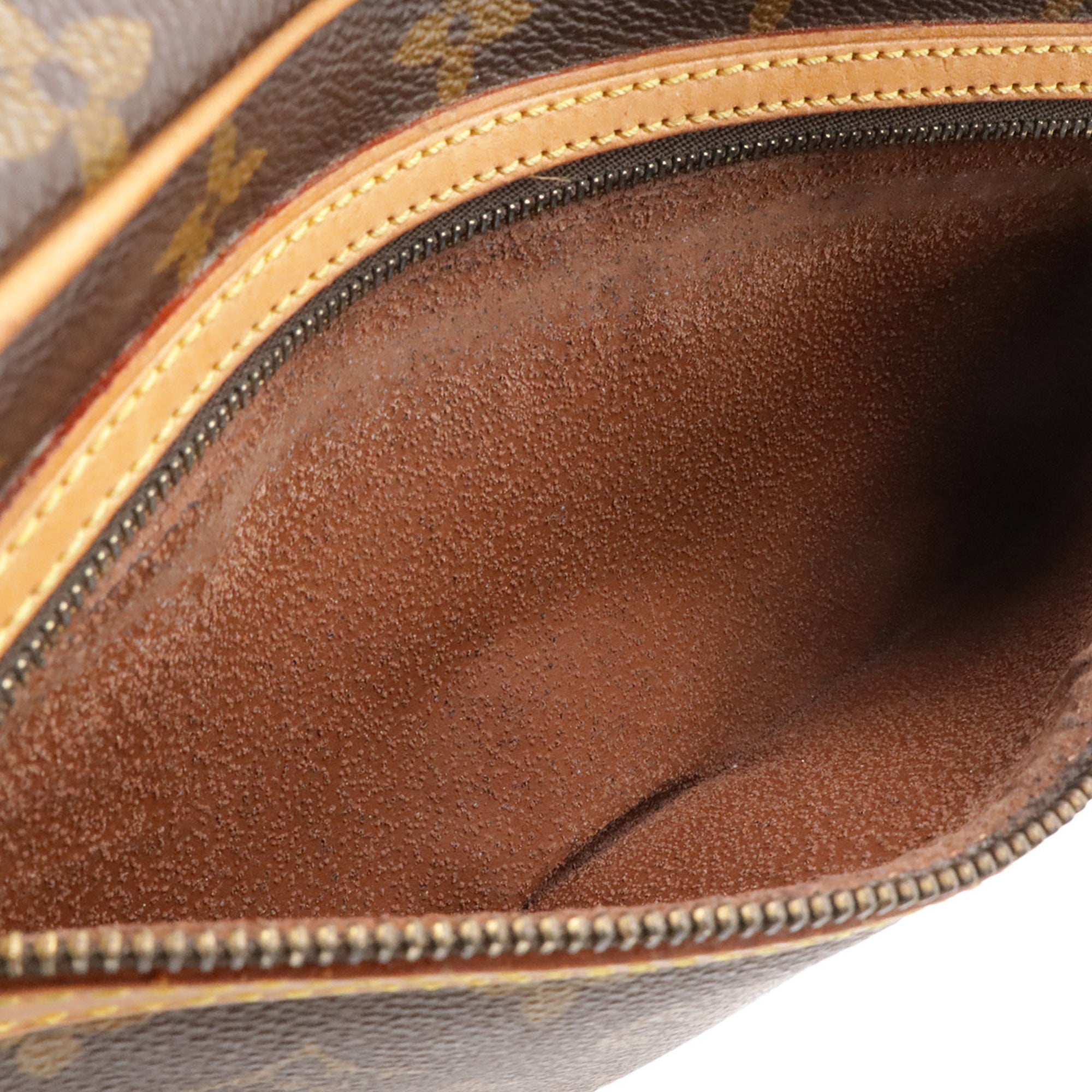 Louis Vuitton Brown Galle Monogram White Monogram Shoulder Bag (Pre-Owned)