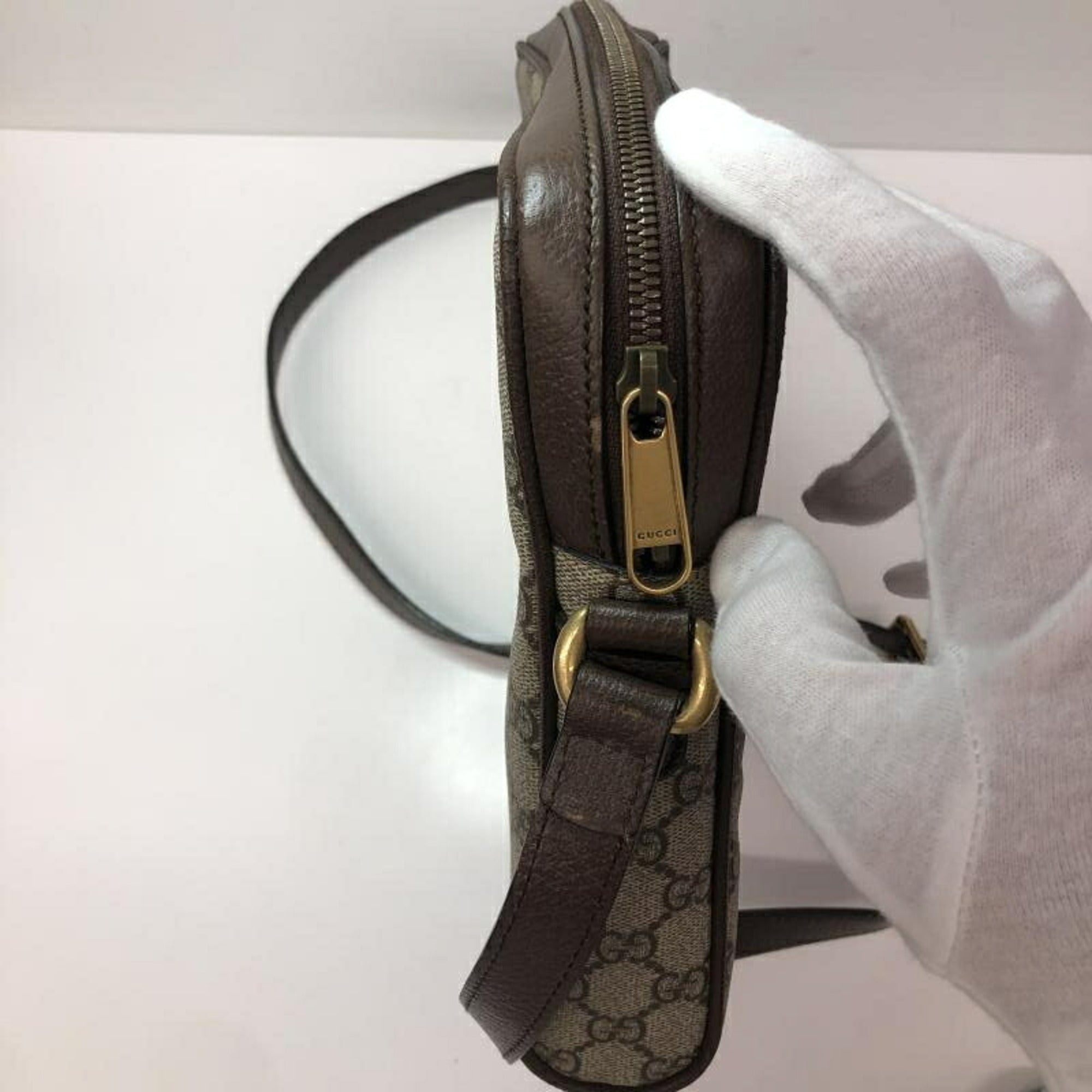 Gucci Ophidia Gg Supreme Shoulder Bag (Pre-Owned)