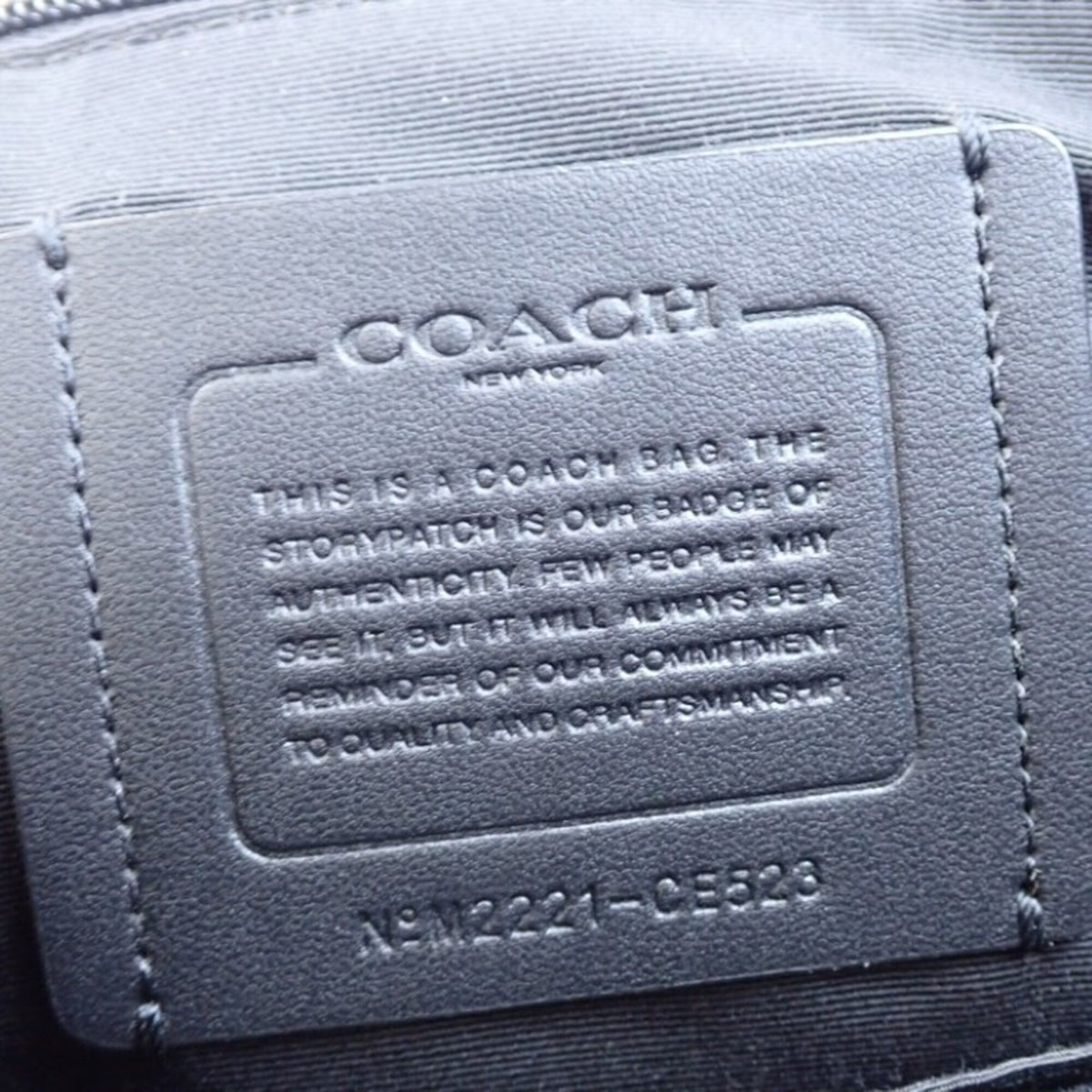 Coach Khaki Canvas Leather Backpack (Pre-Owned)