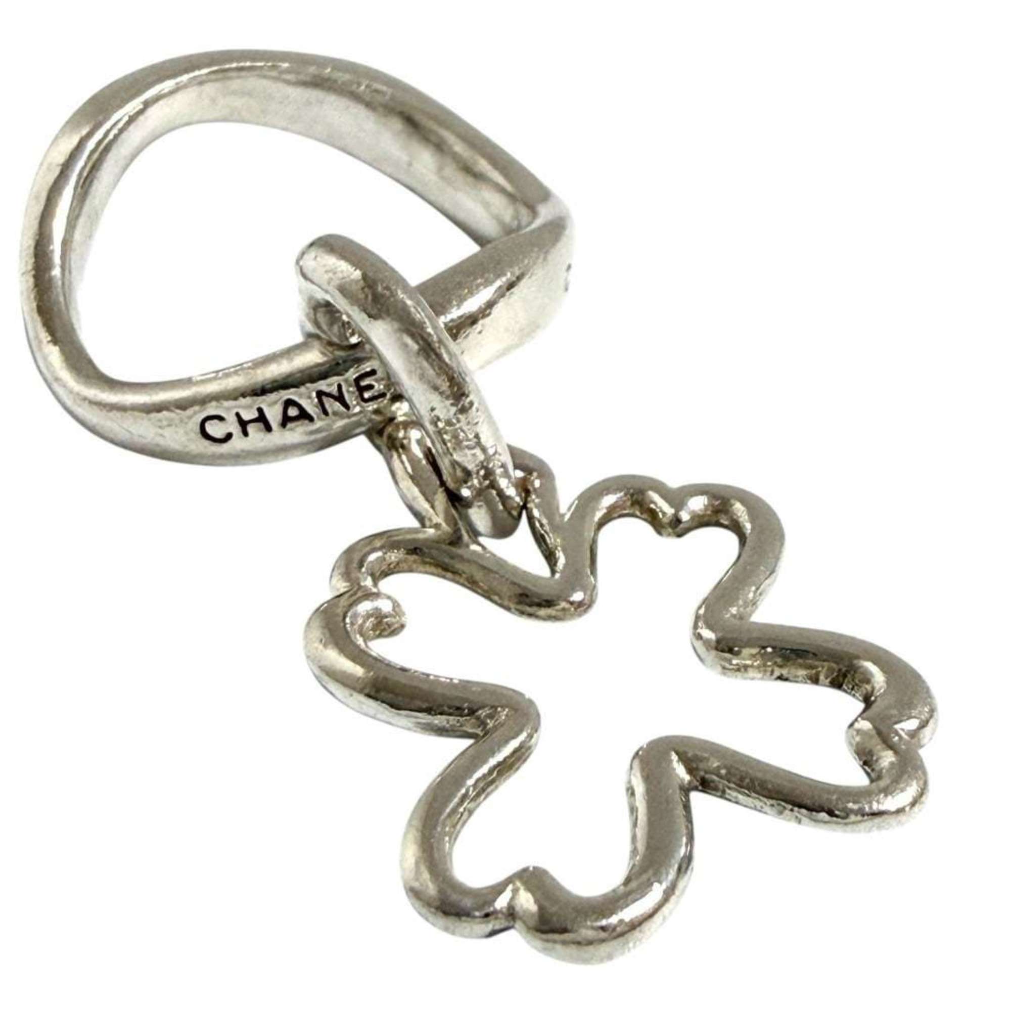 Chanel Silver 925 Band Ring (Pre-Owned)