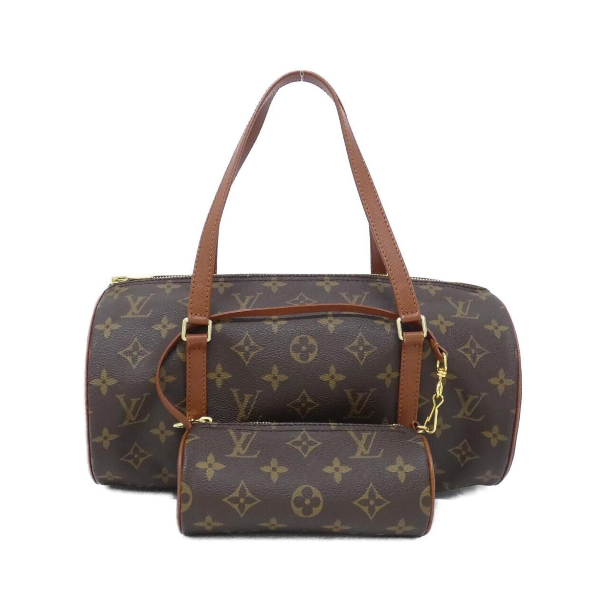 Louis Vuitton Brown Coated Canvas Handbag (Pre-Owned)