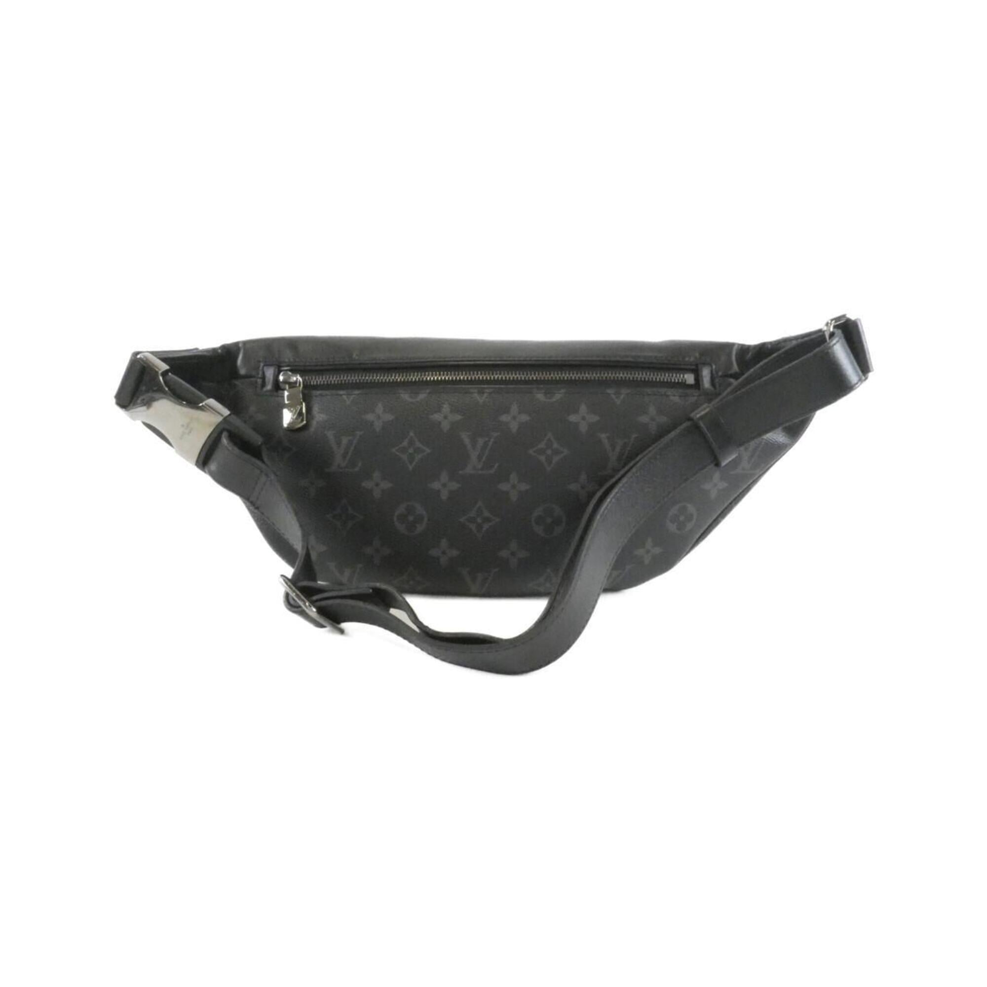 Louis Vuitton Black Coated Canvas Shoulder Bag (Pre-Owned)
