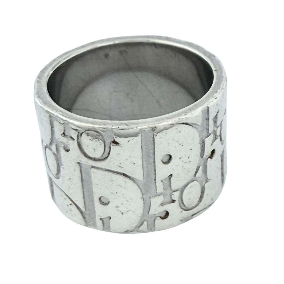 Christian Dior Silver 925 Band Ring (Pre-Owned)