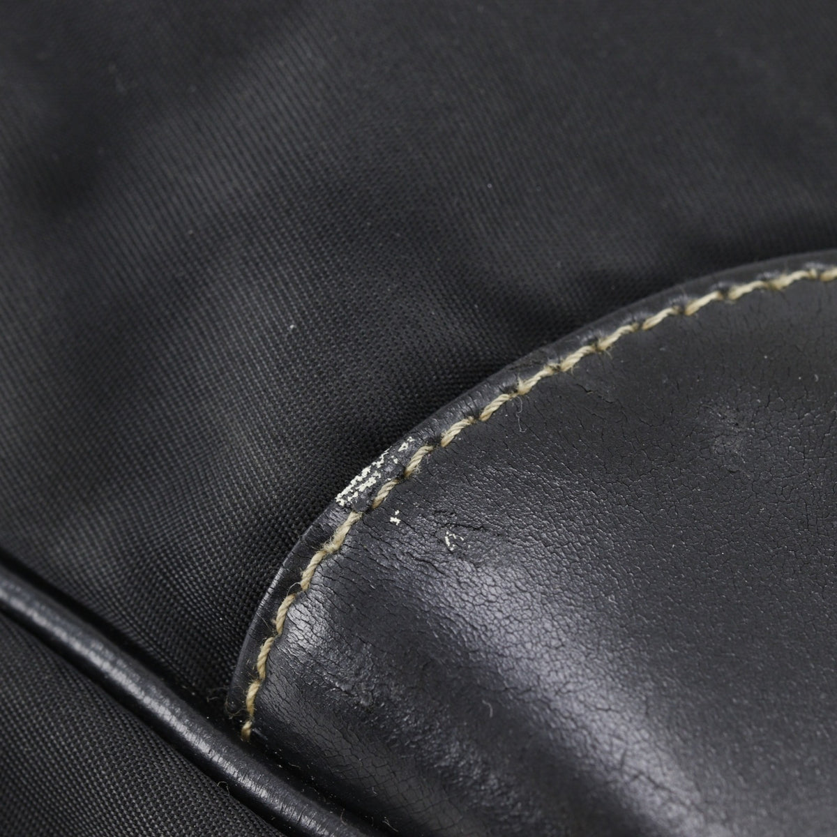 Prada Black Nylon Shoulder Bag (Pre-Owned)
