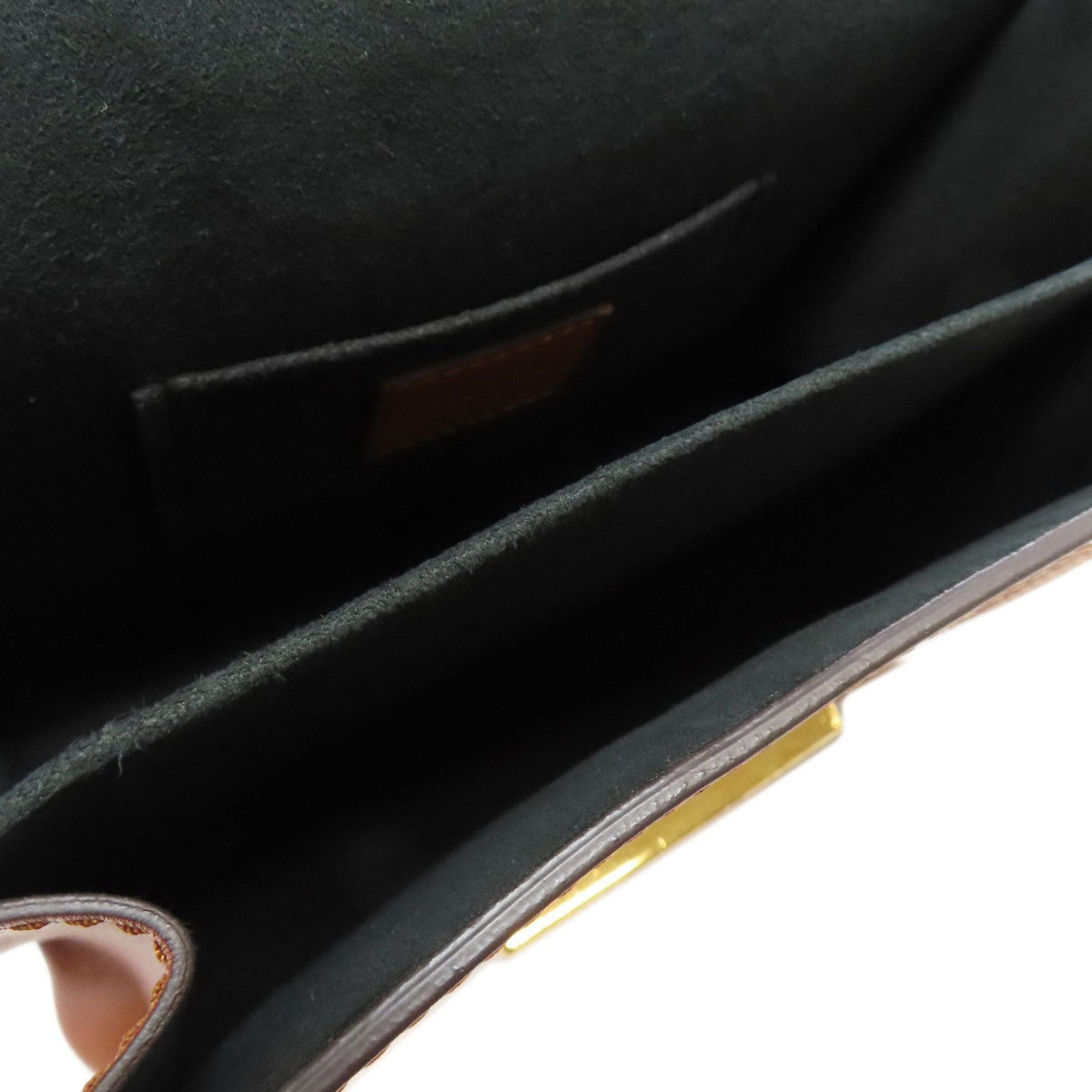 Louis Vuitton Brown Monogram Reverse Shoulder Bag (Pre-Owned)