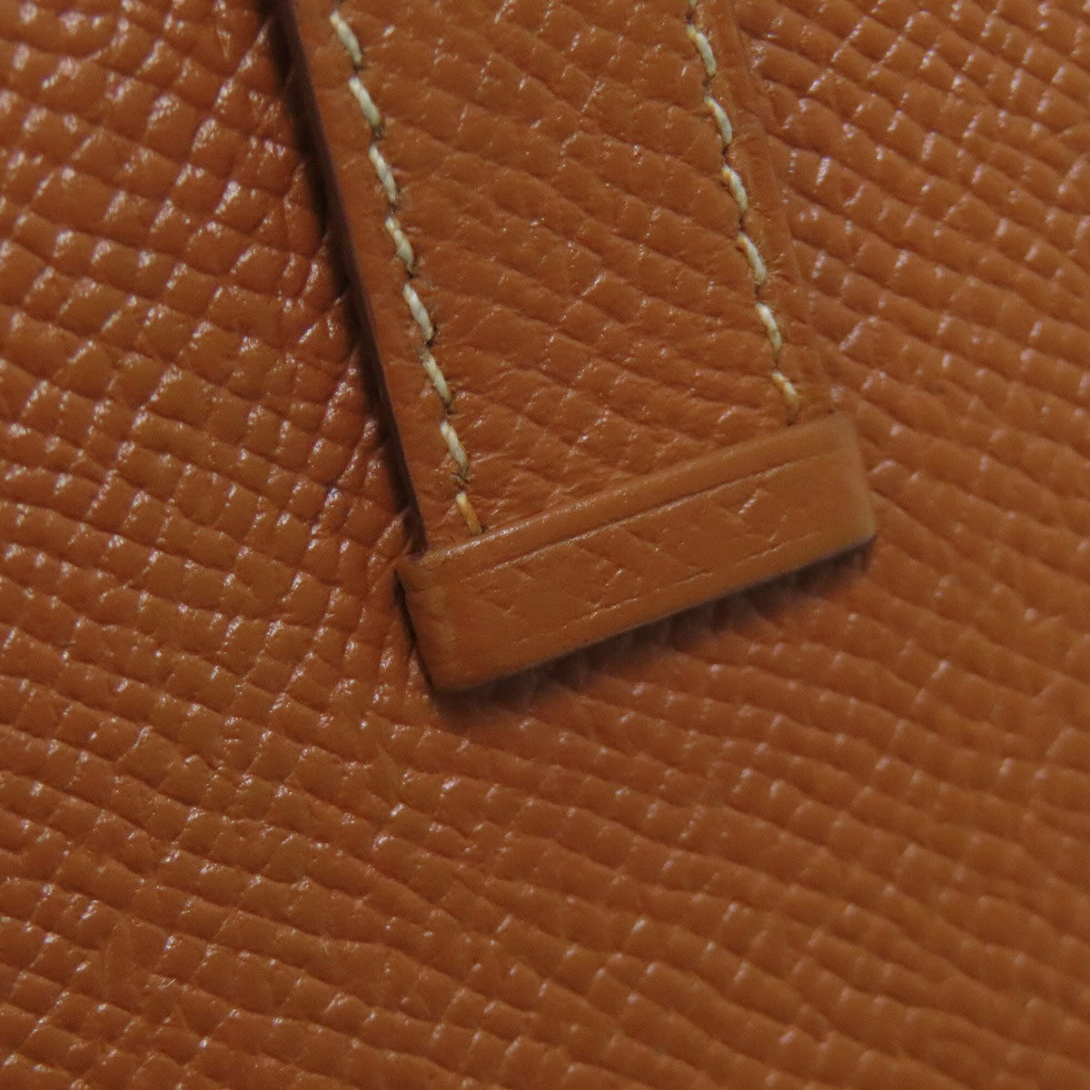 Hermes Gold Brown Epsom Leather Long Wallet (Bi-Fold) (Pre-Owned)