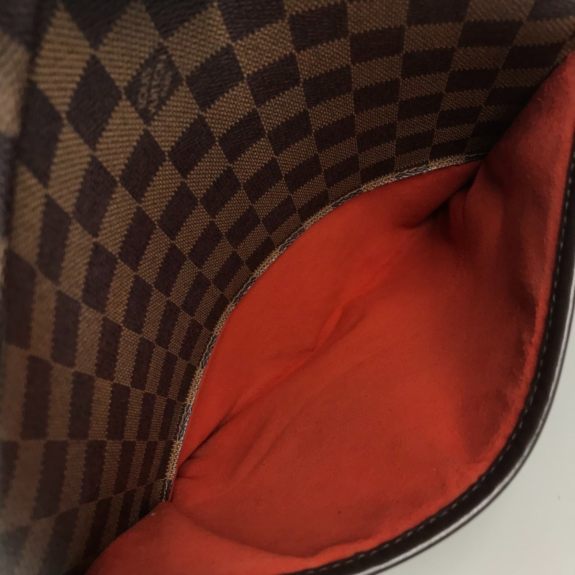 Louis Vuitton Brown Damier Canvas Pochette Shoulder Bag (Pre-Owned)