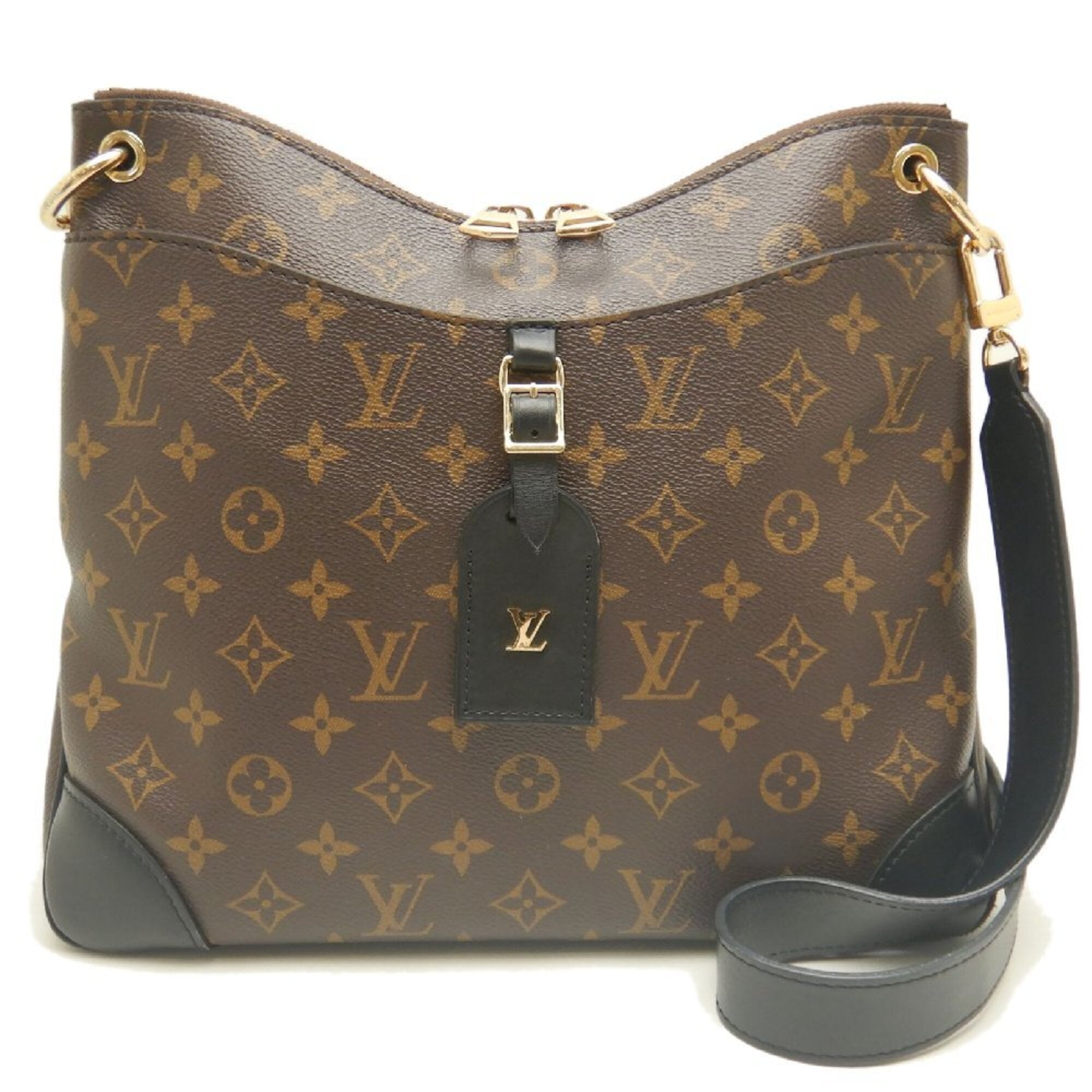 Louis Vuitton Brown Monogram Canvas Shoulder Bag (Pre-Owned)