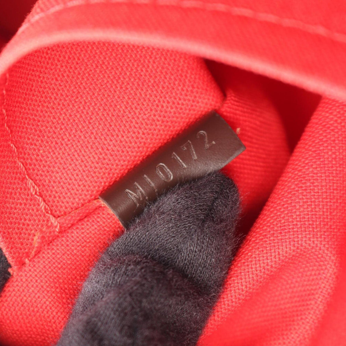 Louis Vuitton Brown Coated Canvas Leather Handbag Shoulder Bag (Pre-Owned)
