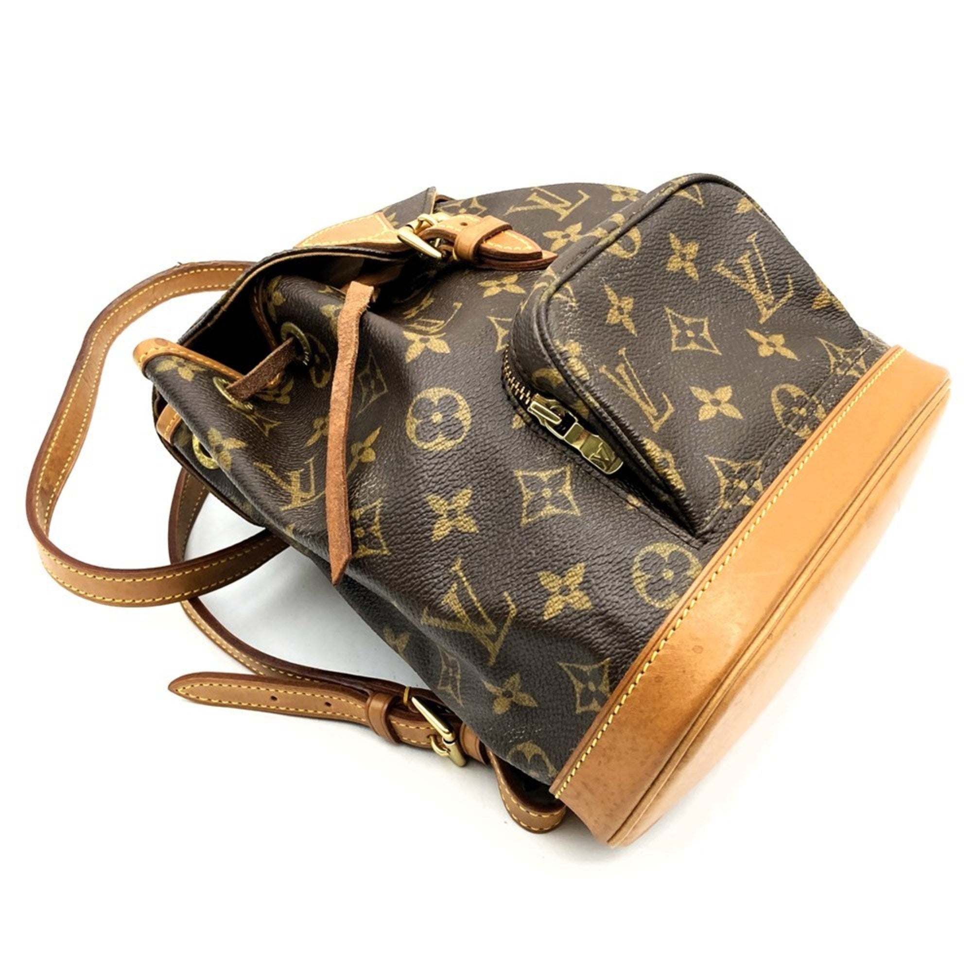 Louis Vuitton Brown Monogram Backpack (Pre-Owned)