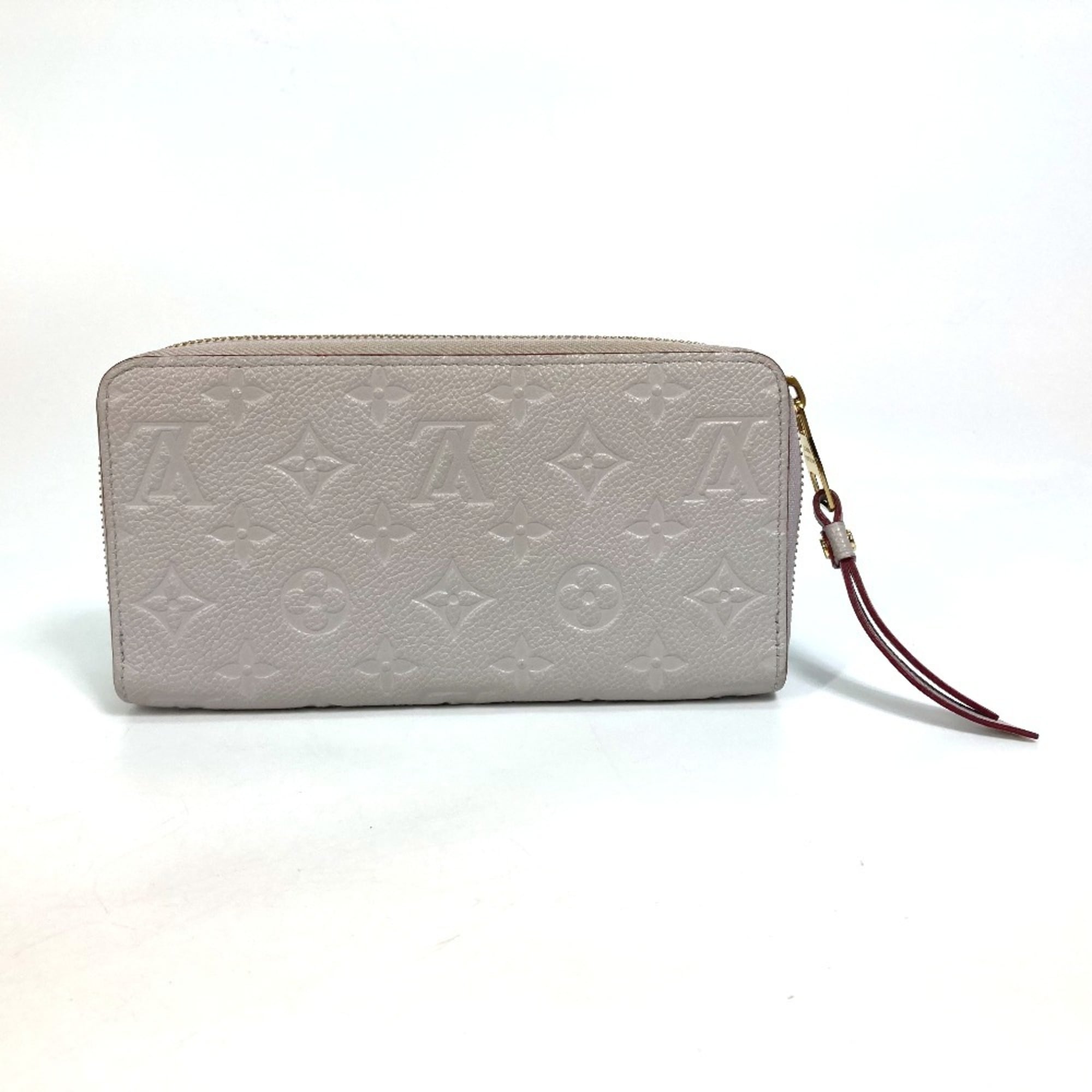 Louis Vuitton Monogram Empreinte Gray Monogram Empreinte Long Wallet (Bi-Fold) (Pre-Owned)