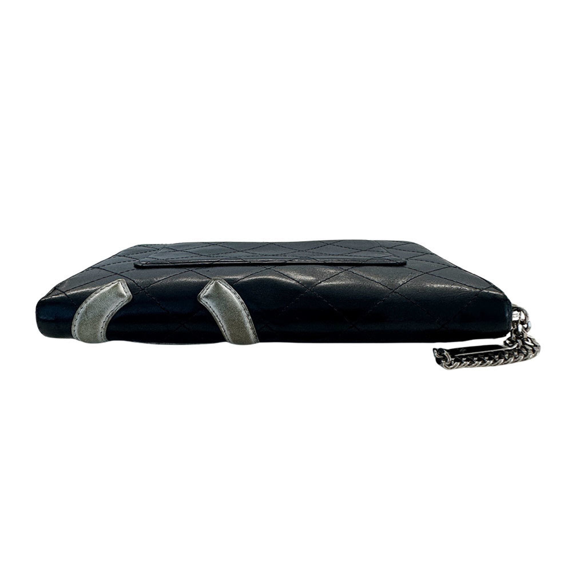 Chanel Black Leather (Pre-Owned)