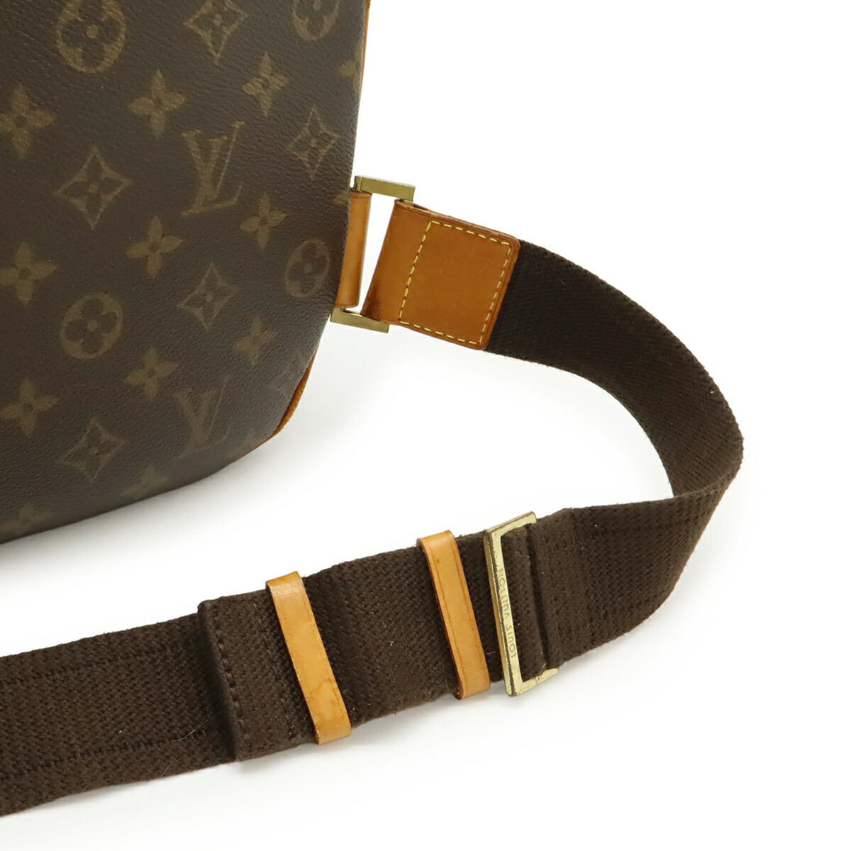 Louis Vuitton Brown Monogram Monogram Canvas Coated Canvas Handbag Shoulder Bag (Pre-Owned)