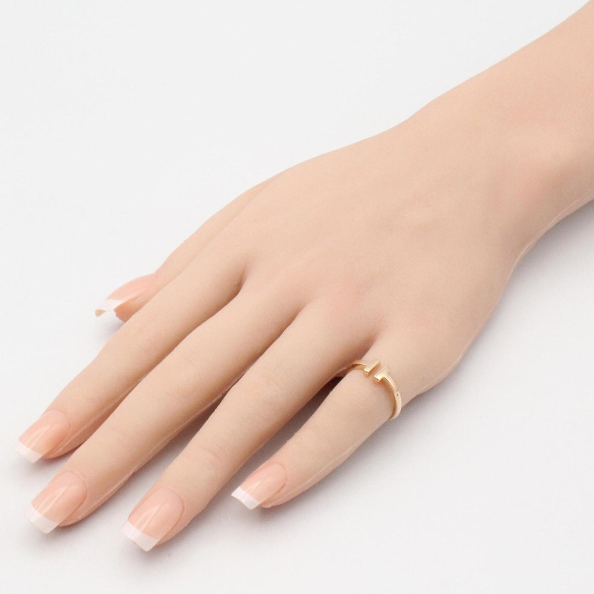 Tiffany Gold Pink Gold (18K) Band Ring (Pre-Owned)