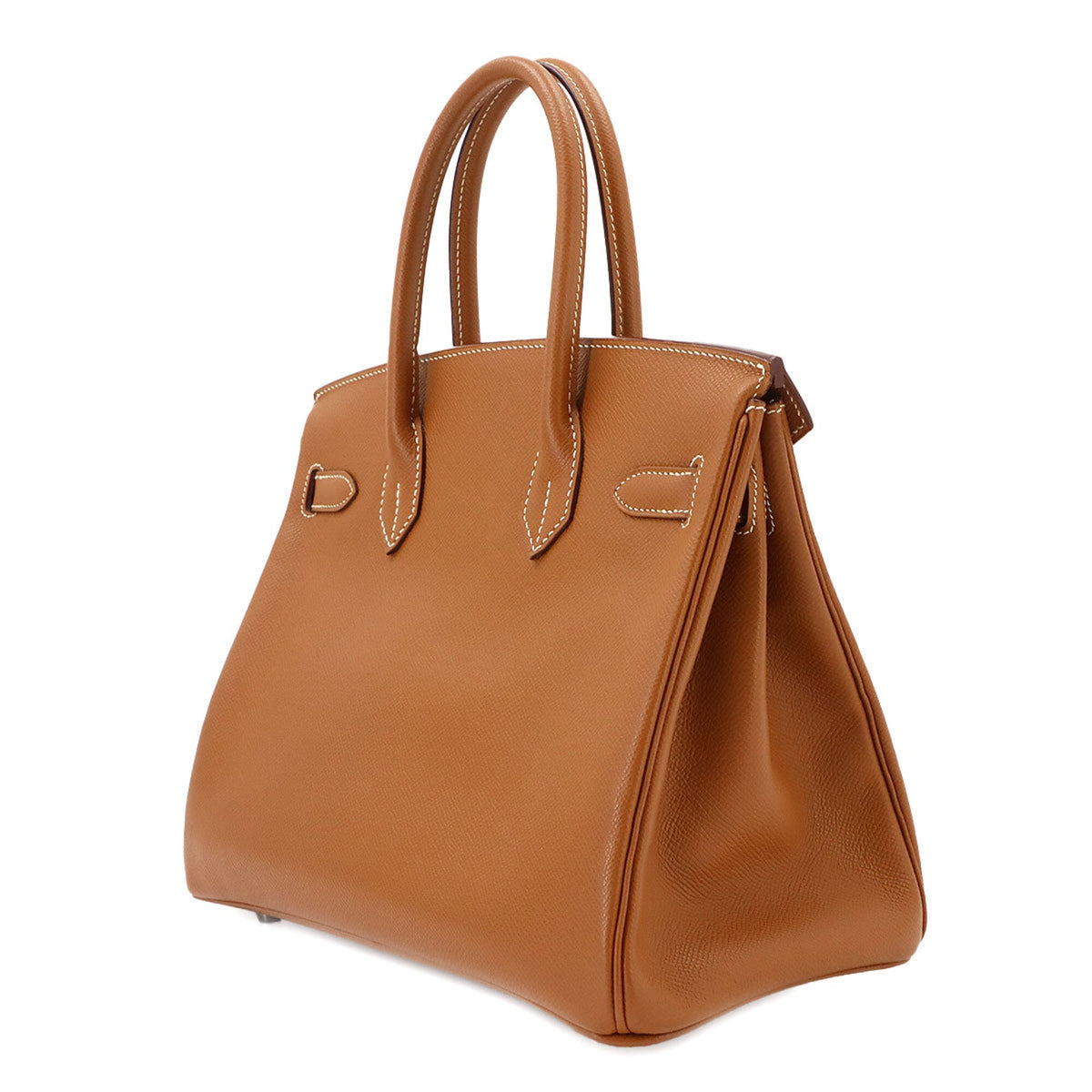 Hermes Gold Epsom Leather Handbag (Pre-Owned)